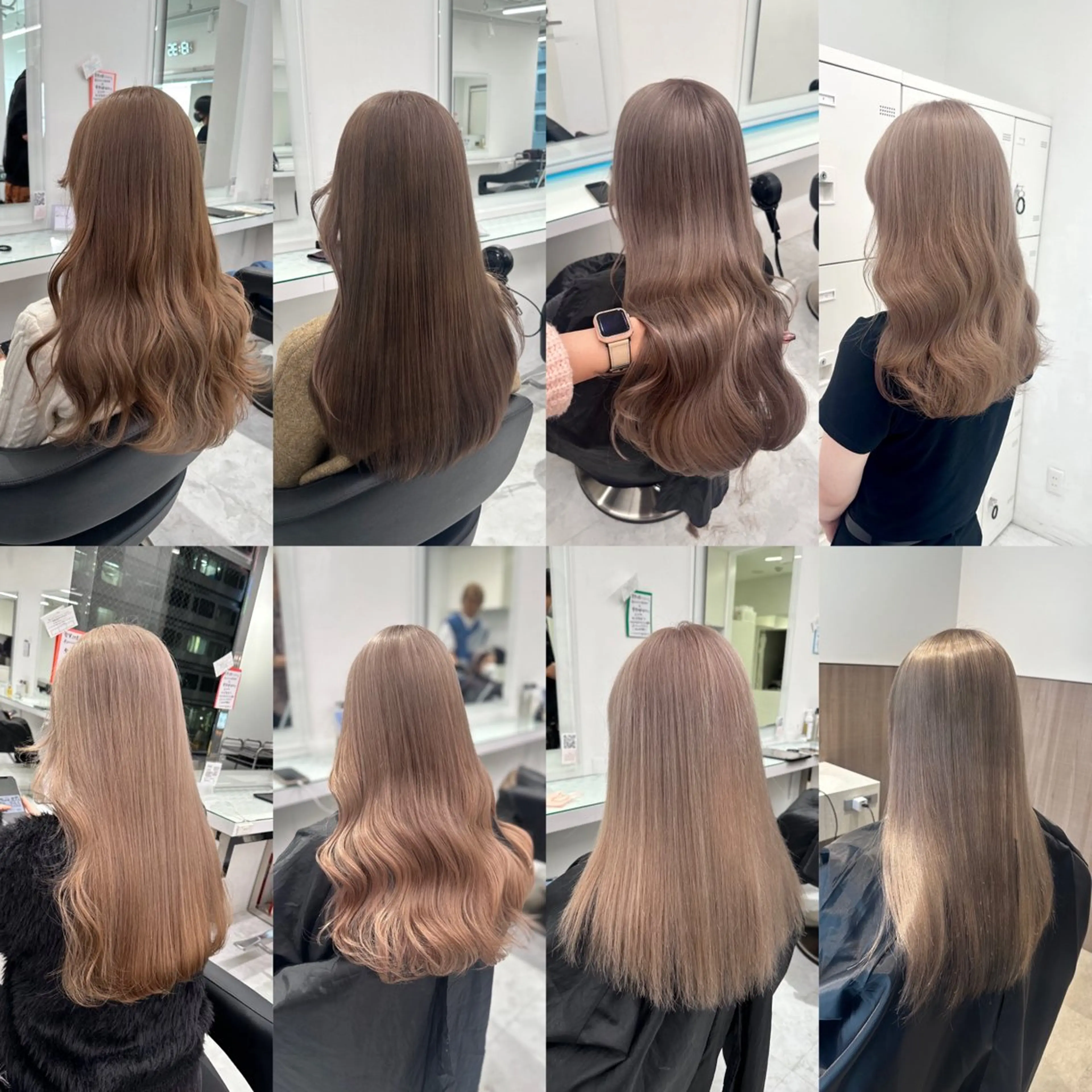 カラー マンツーマン/原宿/ 透明感カラー⭐️のヘアスタイル