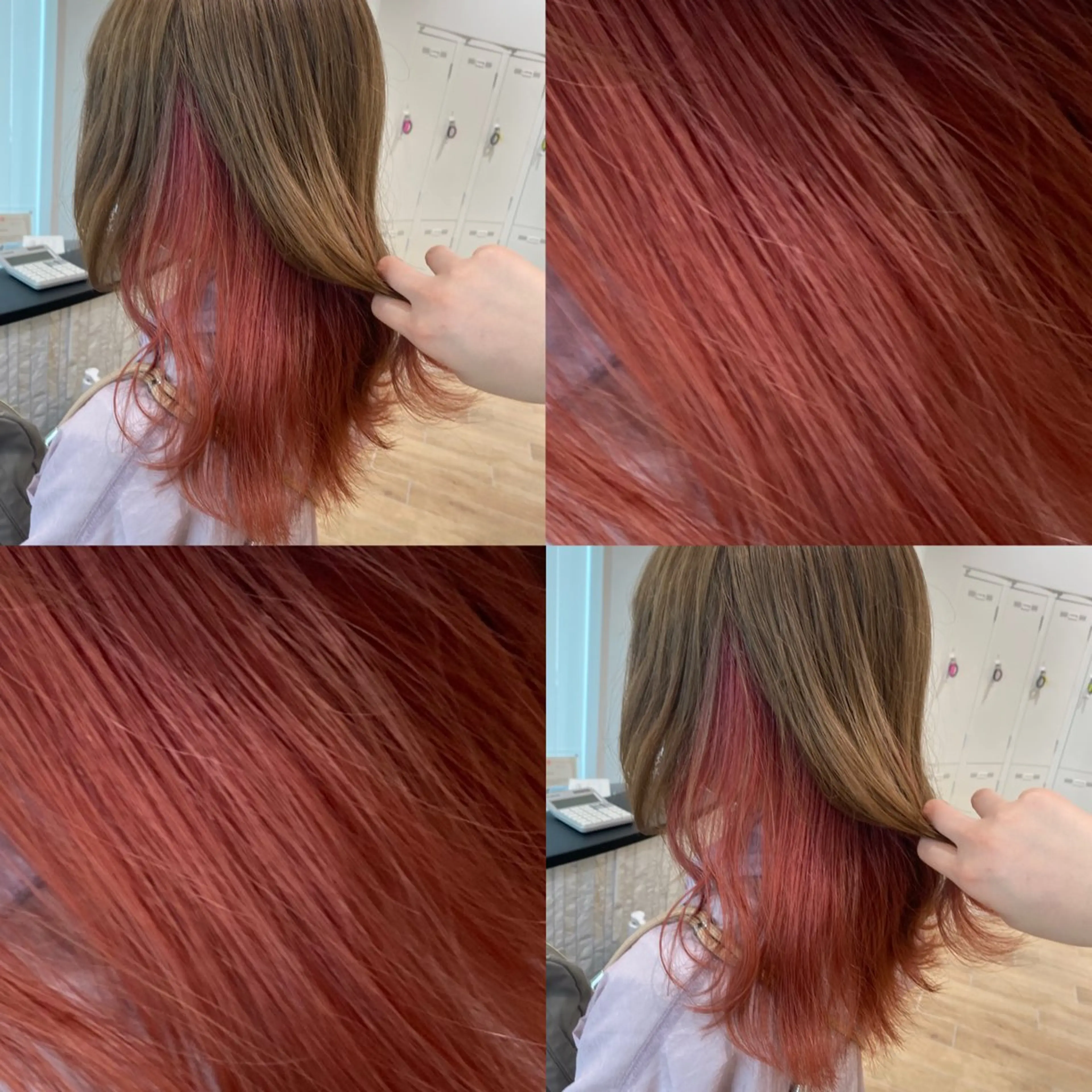 カラー ヘアカラー 🎀ピンクカラー/ 推しカラー/のの🎀のヘアスタイル