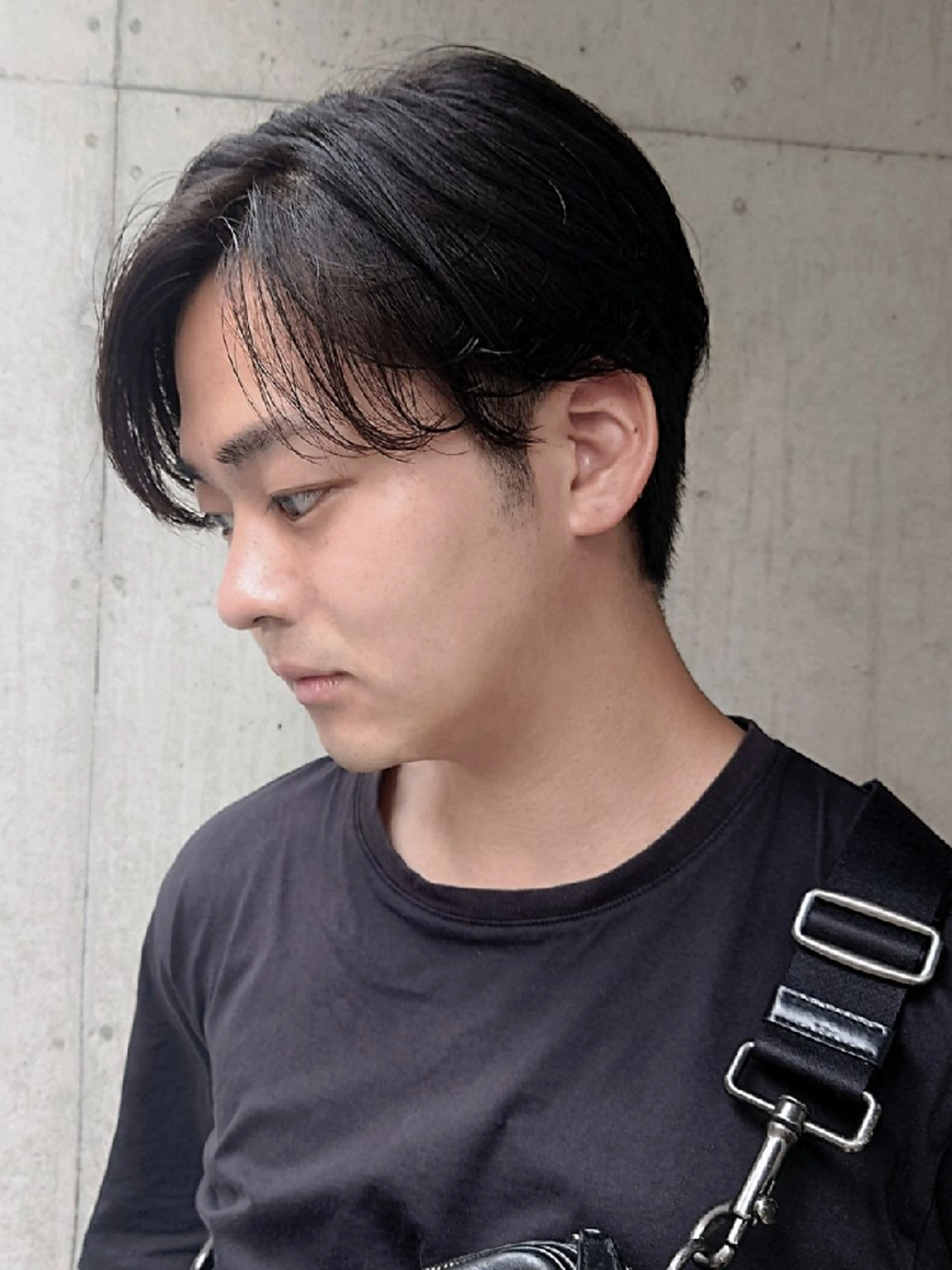 メンズ センターパート メンズ韓国風 Paddle所属・【メンズスタイル】 ﾏｴﾇﾏｷﾎのヘアスタイル