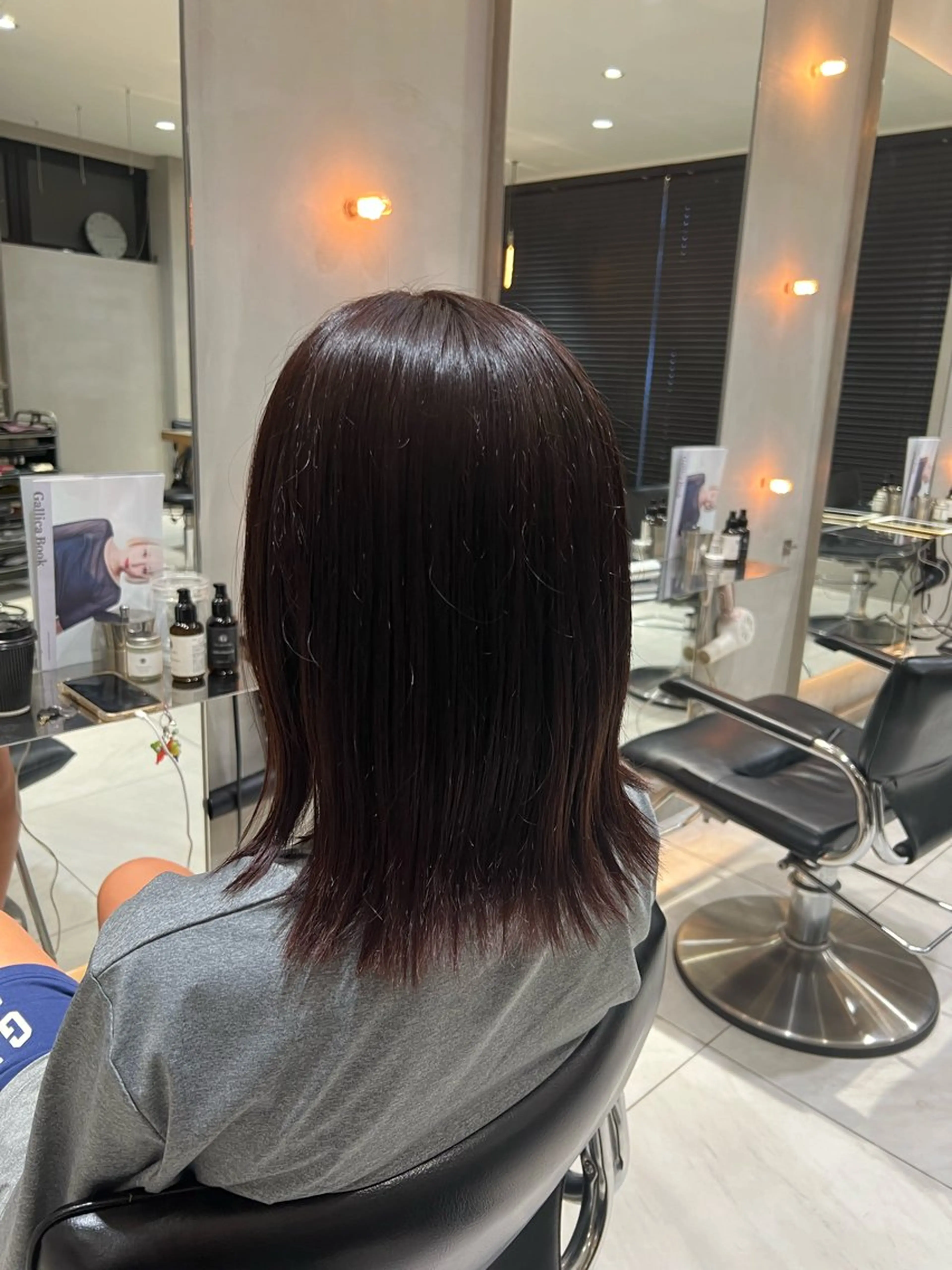 ミディアム ヘアカラー トリートメント ヘッドスパ ヘアセット ニュアンス 🦎Raitoのヘアスタイル