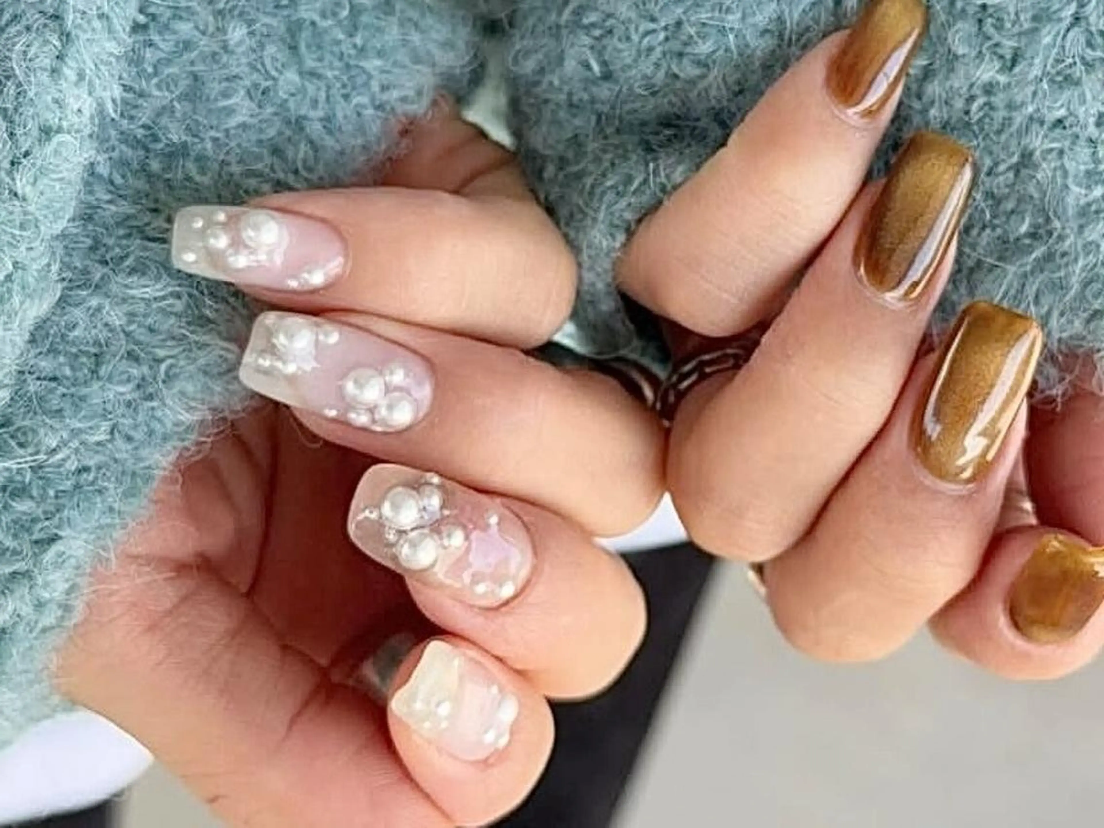 ネイル ハンドネイル Salute本店 🦋仲原里佳のネイルデザイン