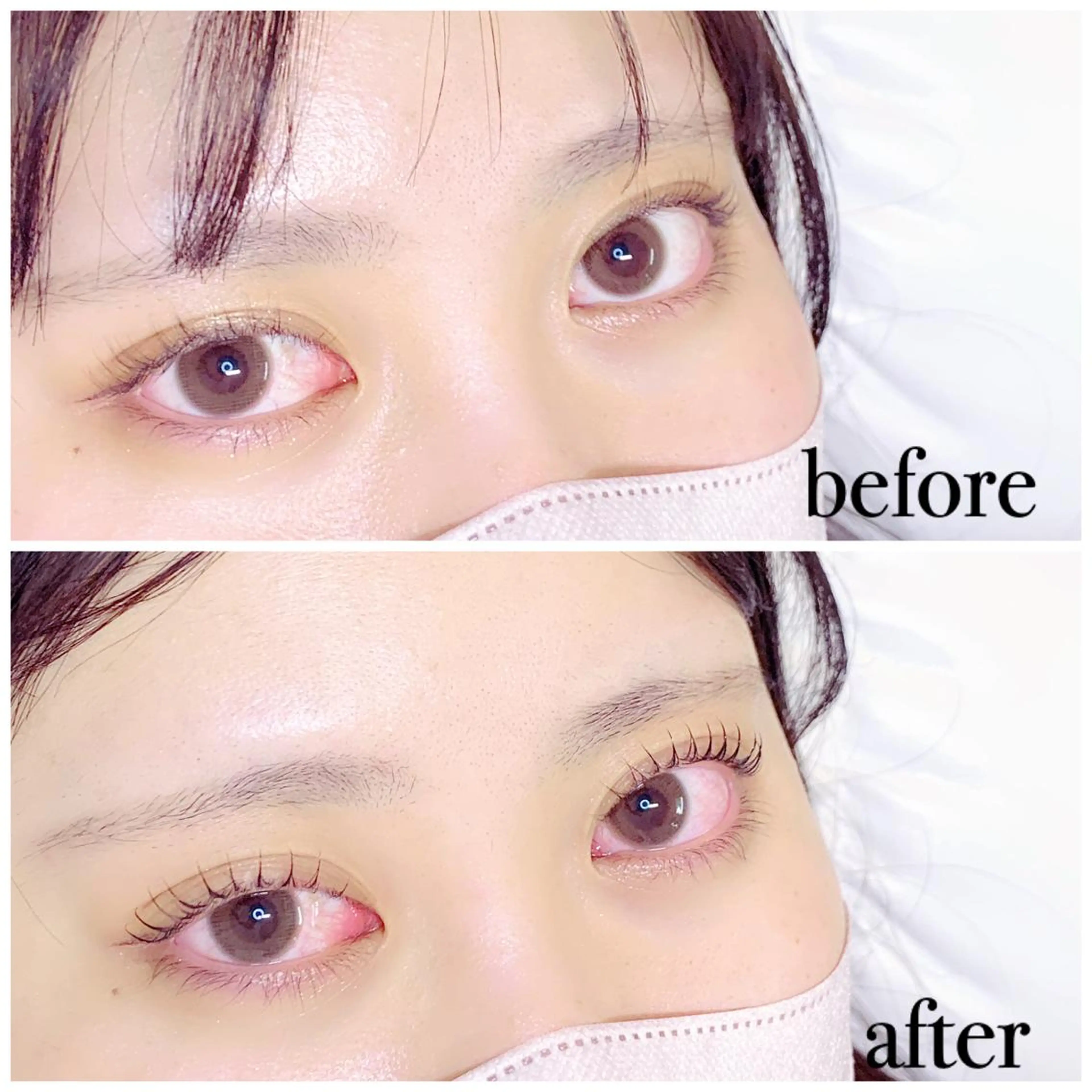 マツエク・マツパ アイブロウ まつげパーマと眉毛の専門店L’iri me調布店所属・L’iri me ABEのマツエク・マツパデザイン