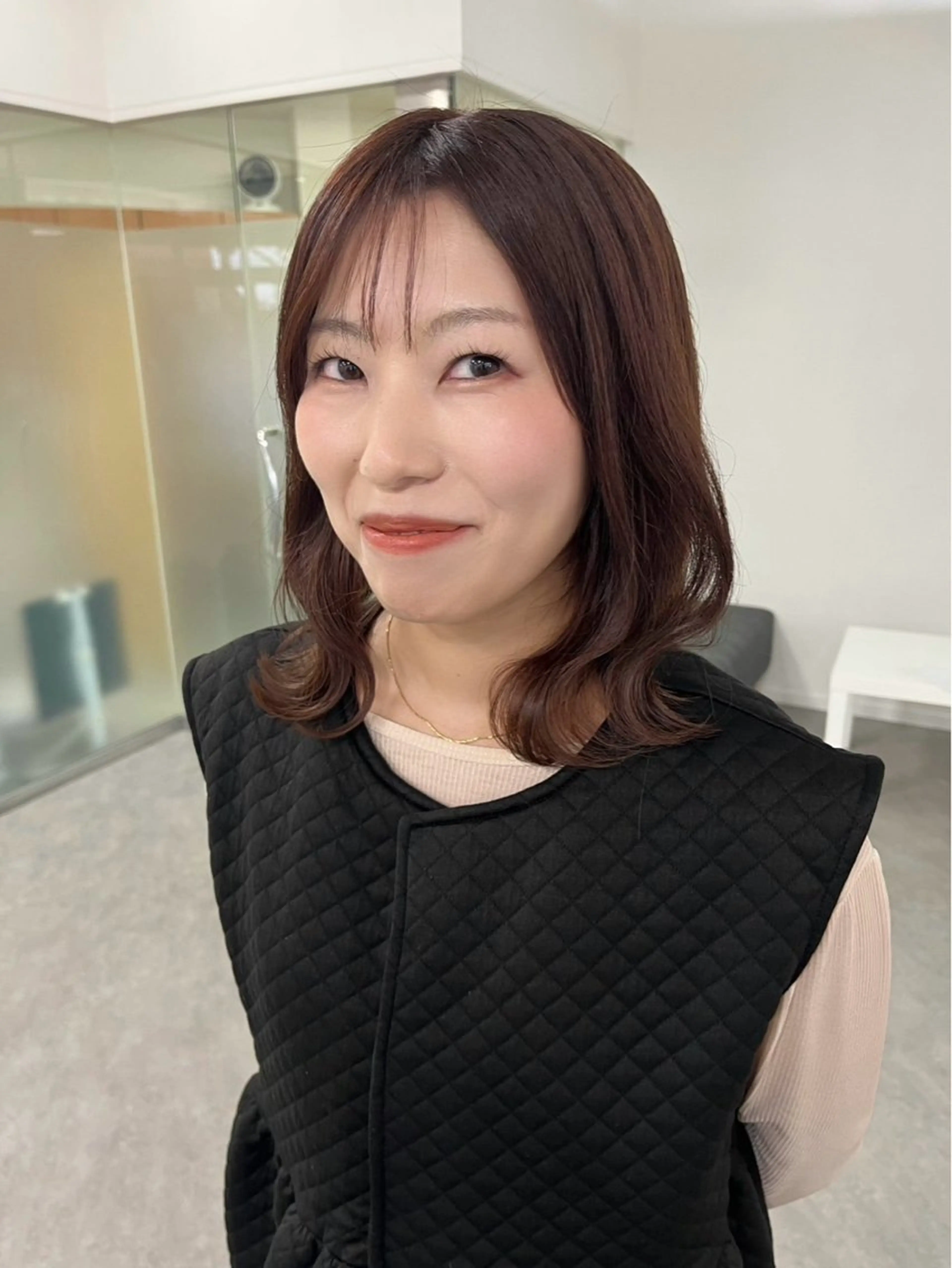 カラー 森瀬 紗都のヘアスタイル