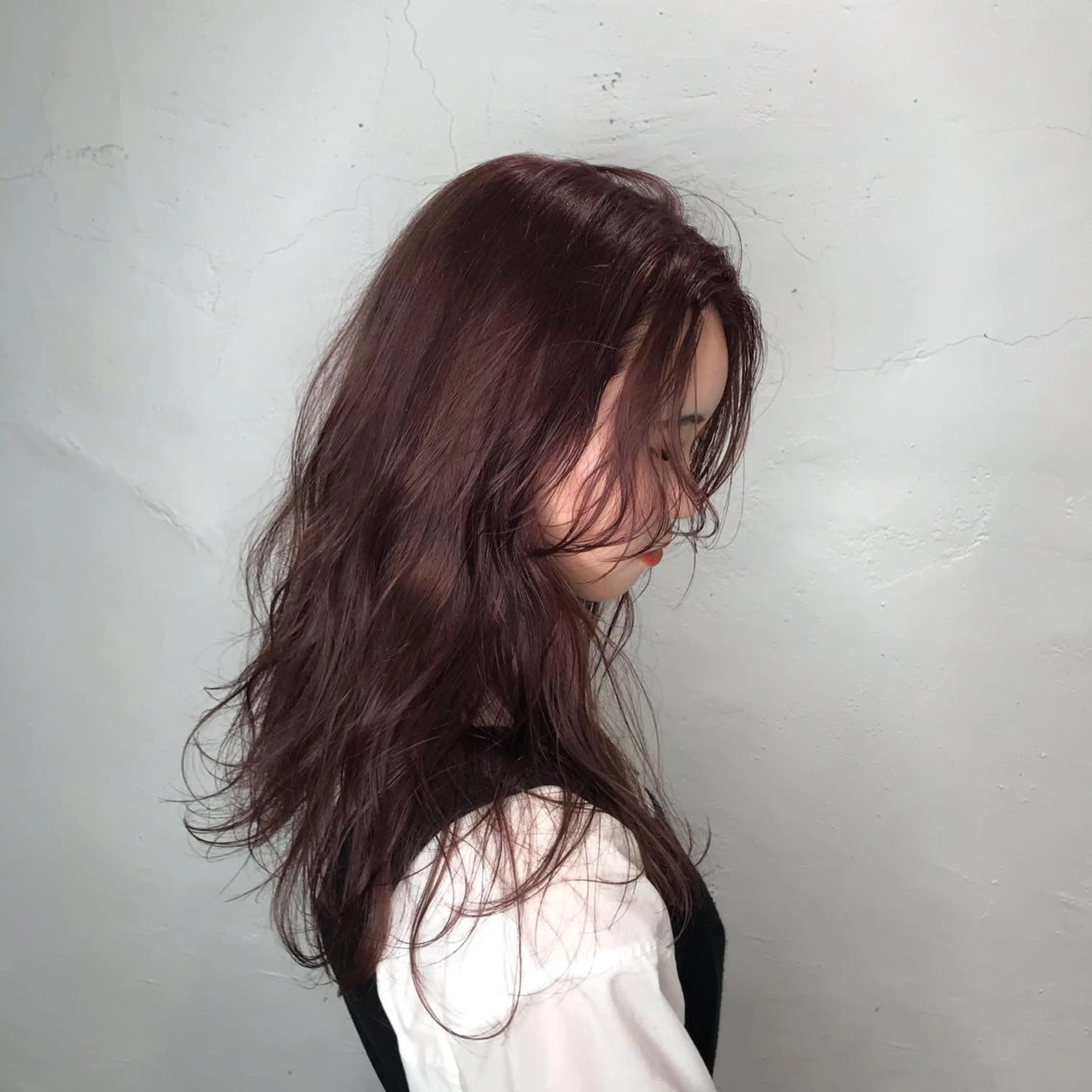 セミロング カラー 🇰🇷カルマパーマ kaito🇰🇷のヘアスタイル