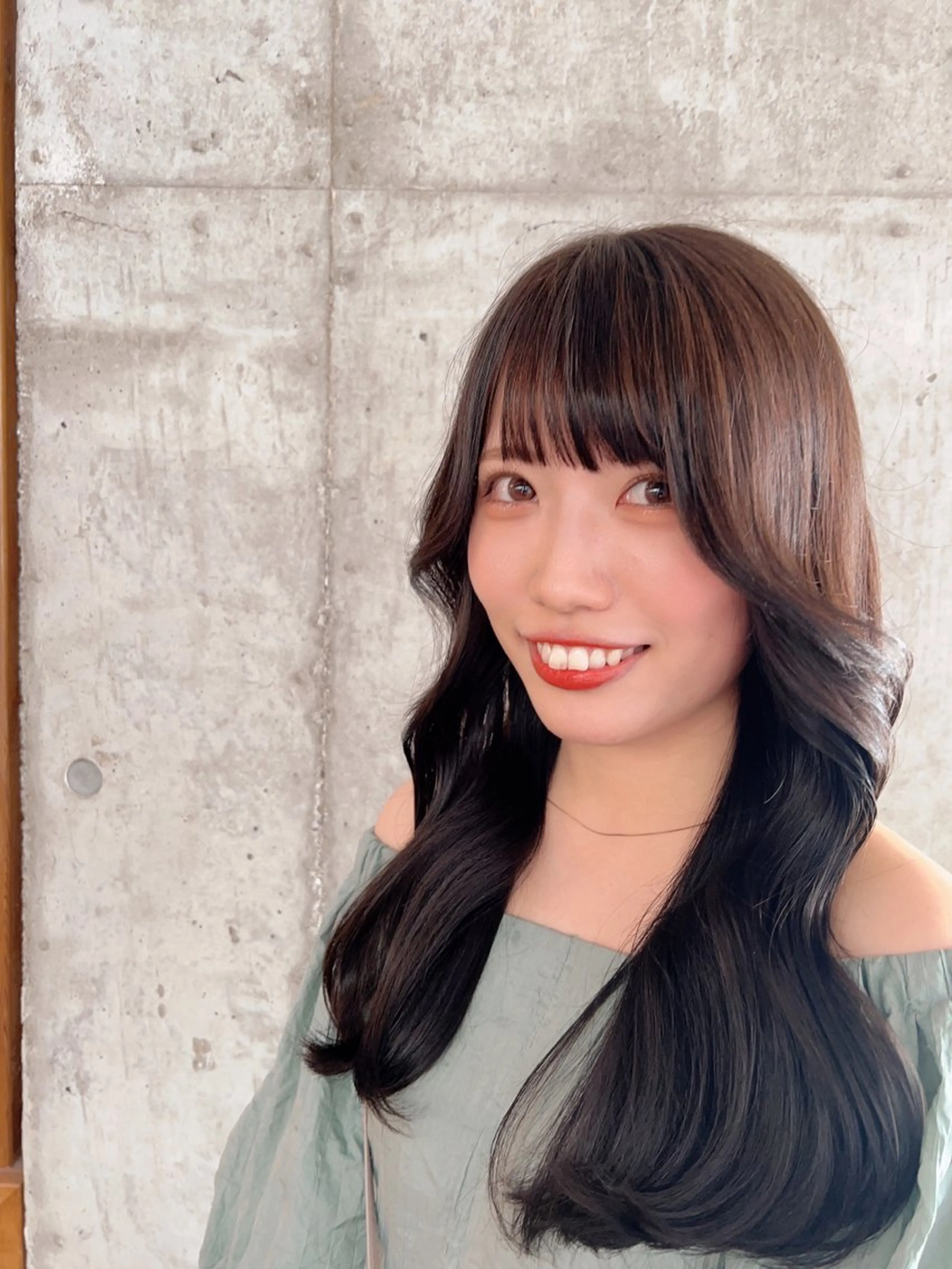 ミディアム カラー ヘアカラー トリートメント 🎨デザイン🥇 美髪・艶髪　日暮千敬のヘアスタイル