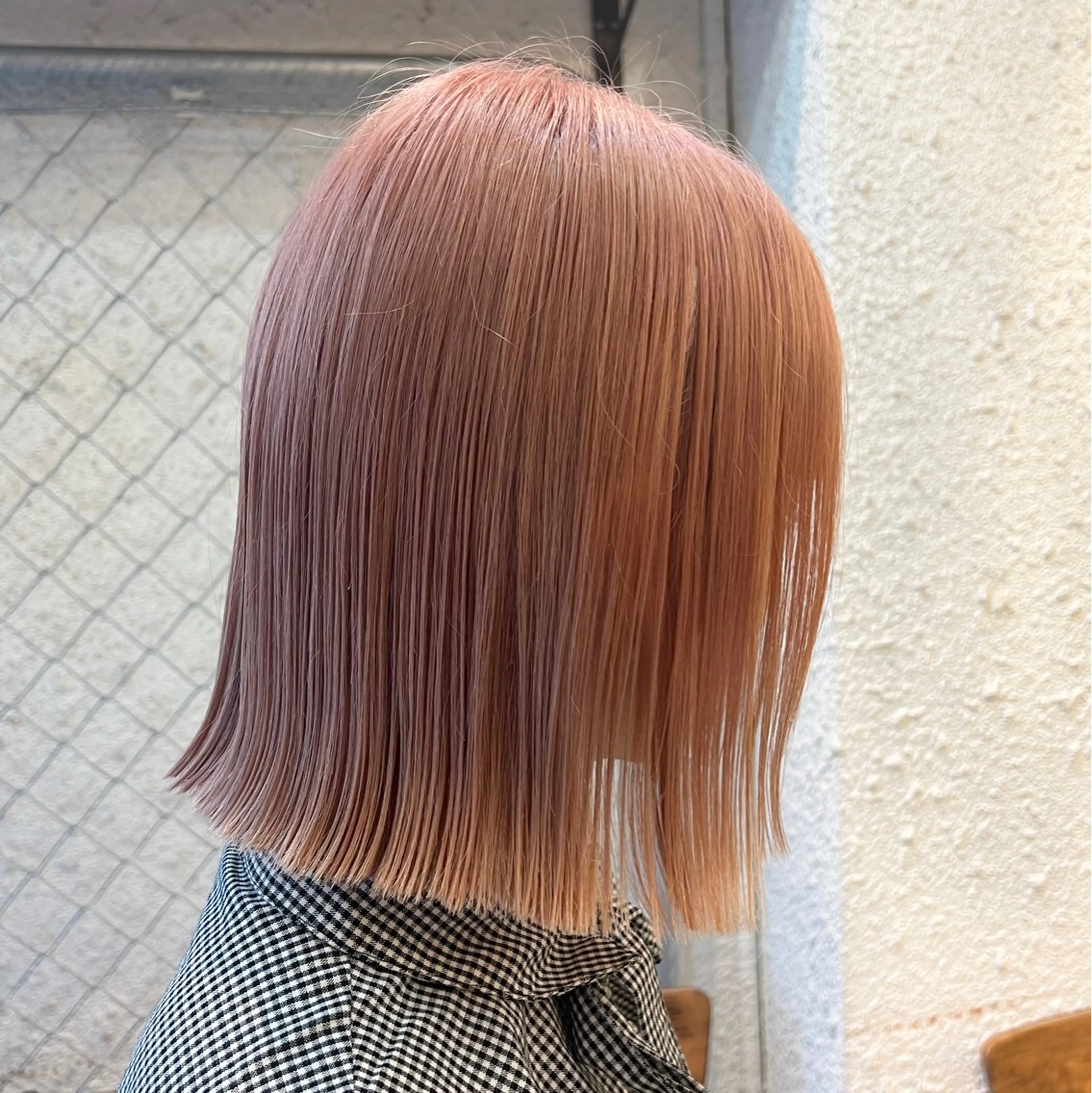 ショート カラー ベージュカラー ピンクカラー ピンクベージュ ヘアカラー トリートメント ✨艶髪職人 しょうたろう✨のヘアスタイル