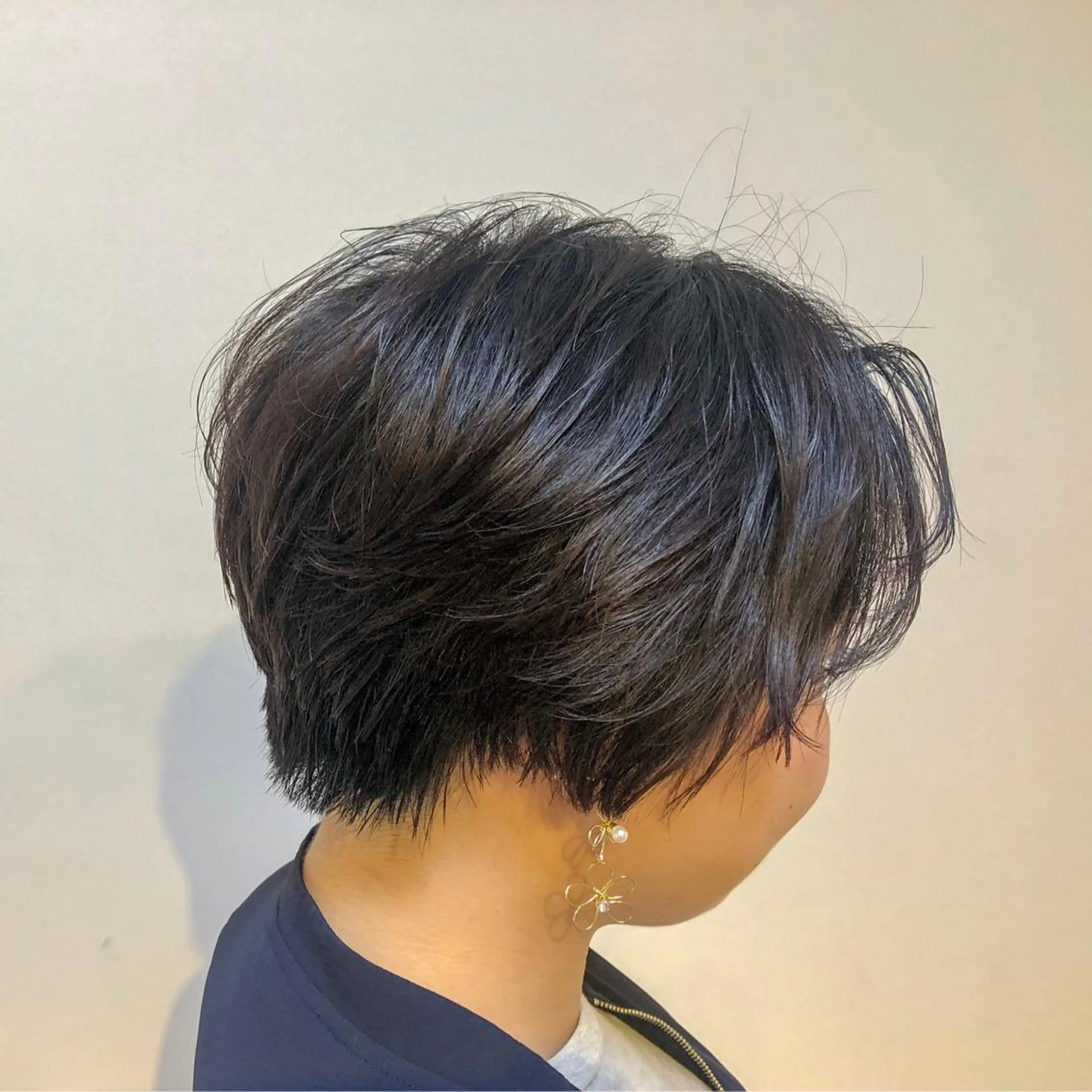 ショート ハンサムショート ショートヘア 尾籠 美幸 （オゴモリ ミユキ）のヘアスタイル