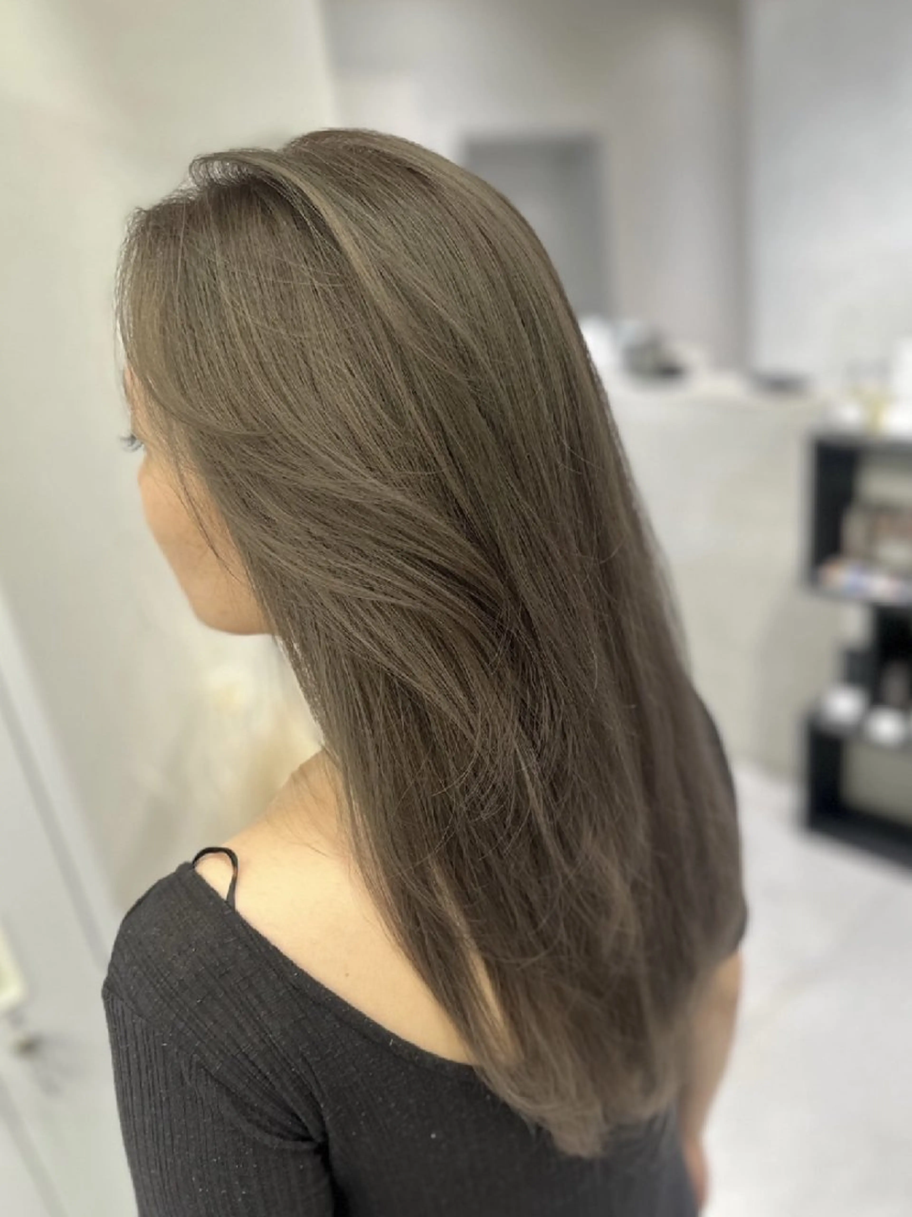 カラー ヘアカラー ate.心斎橋 髪質改善のヘアスタイル