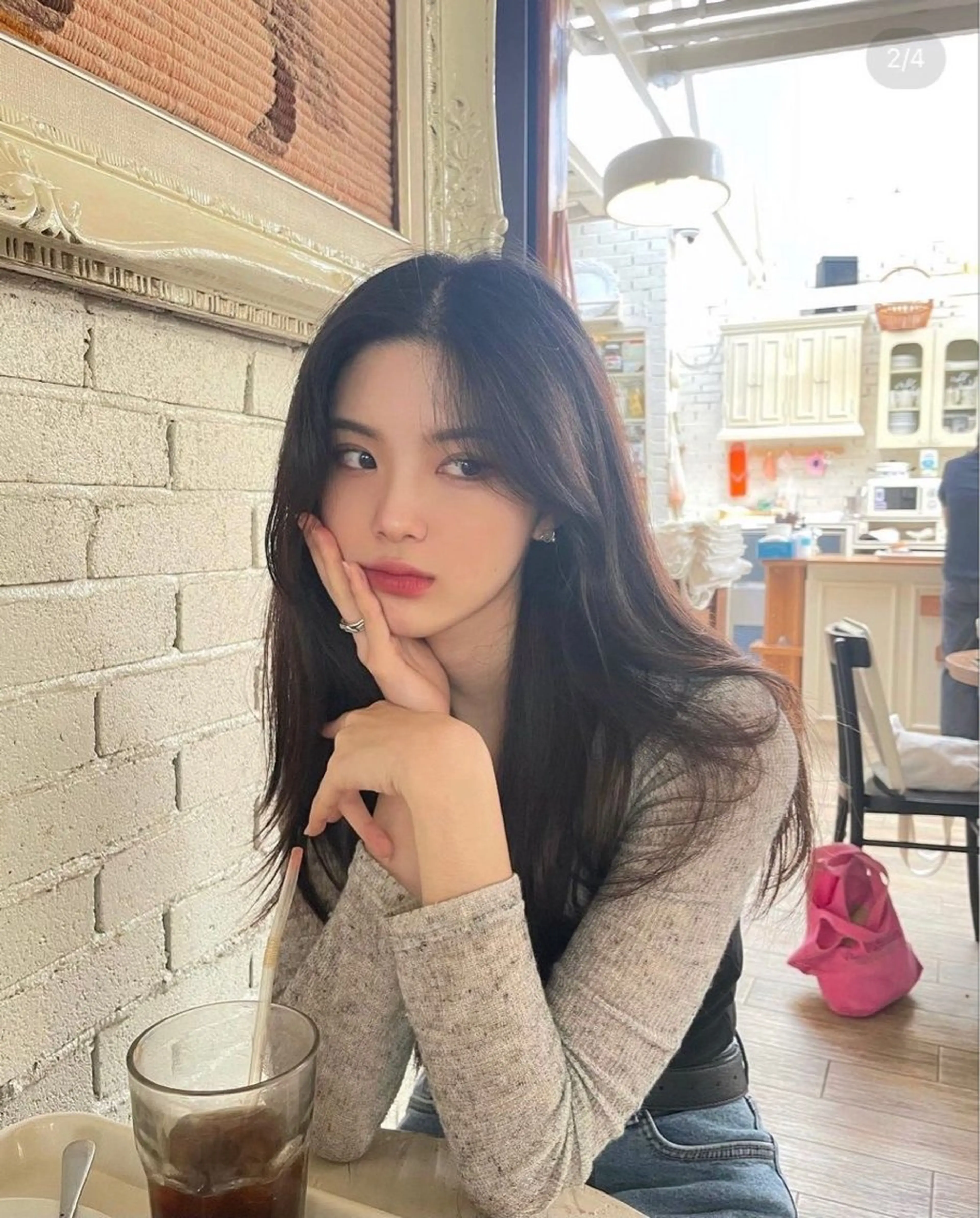 ミディアム カット ヘアカラー トリートメント ヘッドスパ ヘアセット 大人っぽ上品🤍韓国 レイヤー🤍ふうがのヘアスタイル