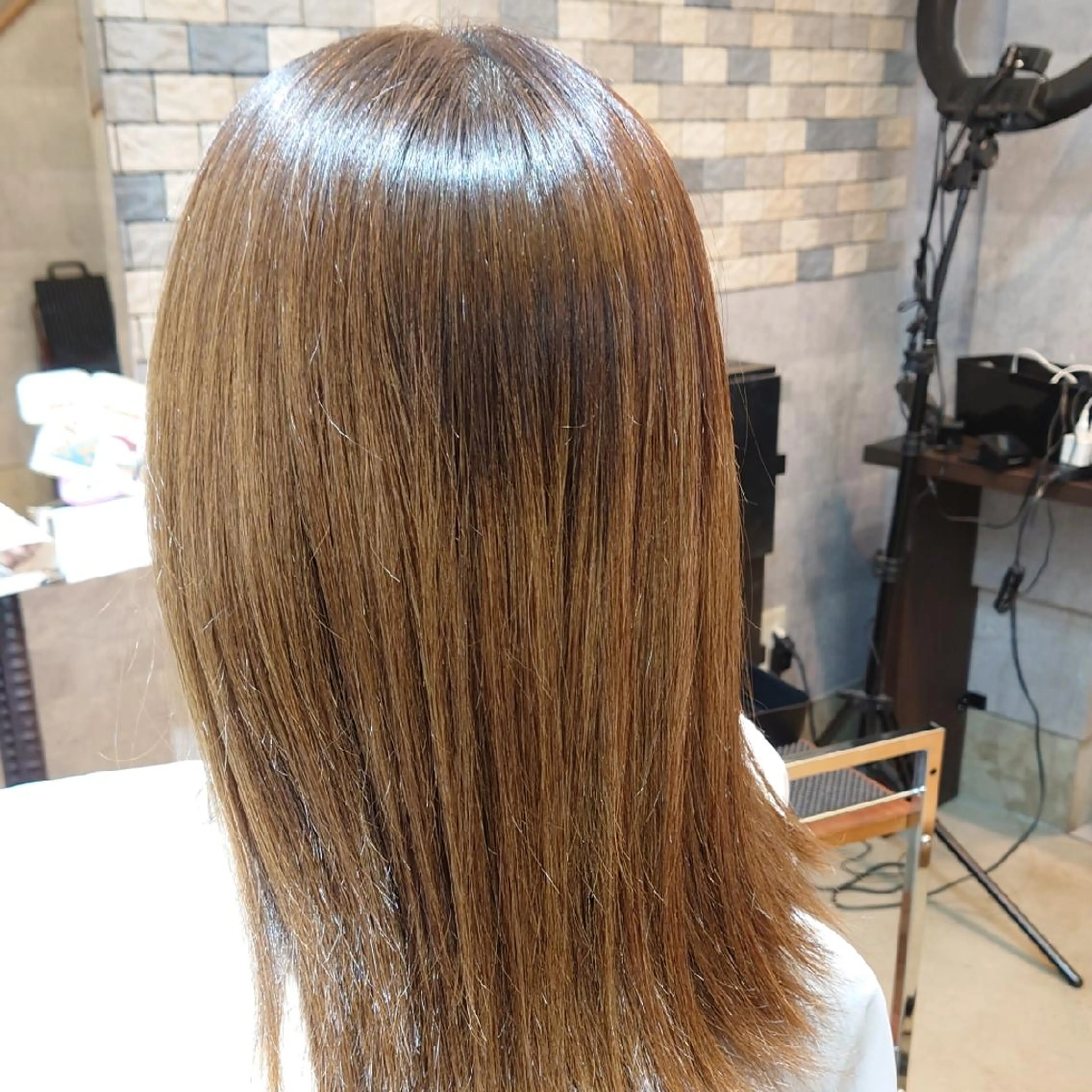 パーマ 縮毛矯正 浅野  勇貴のヘアスタイル