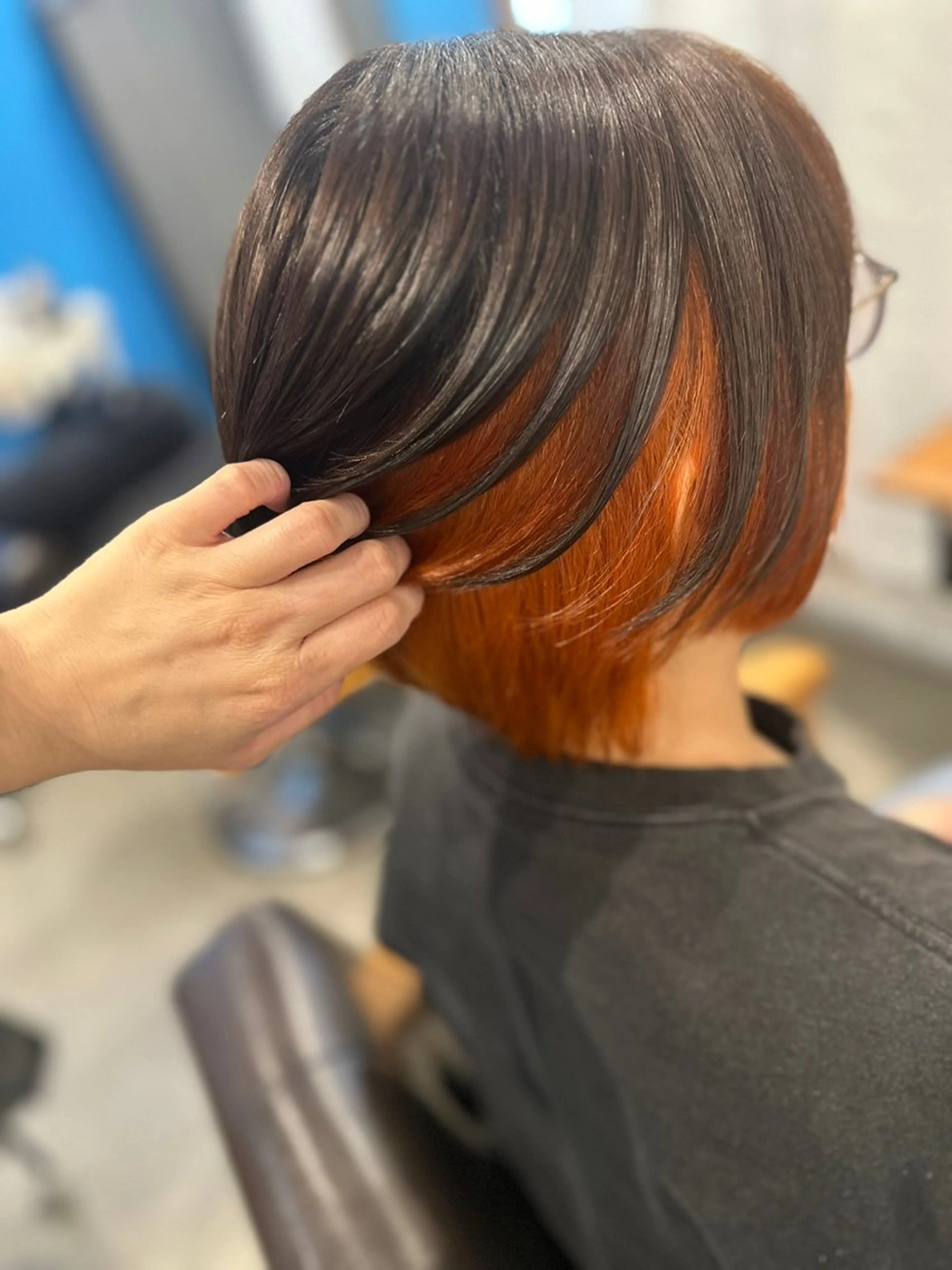 ショート カット ヘアカラー トリートメント カラー/ヘッドスパ 🐱ERI🐱のヘアスタイル