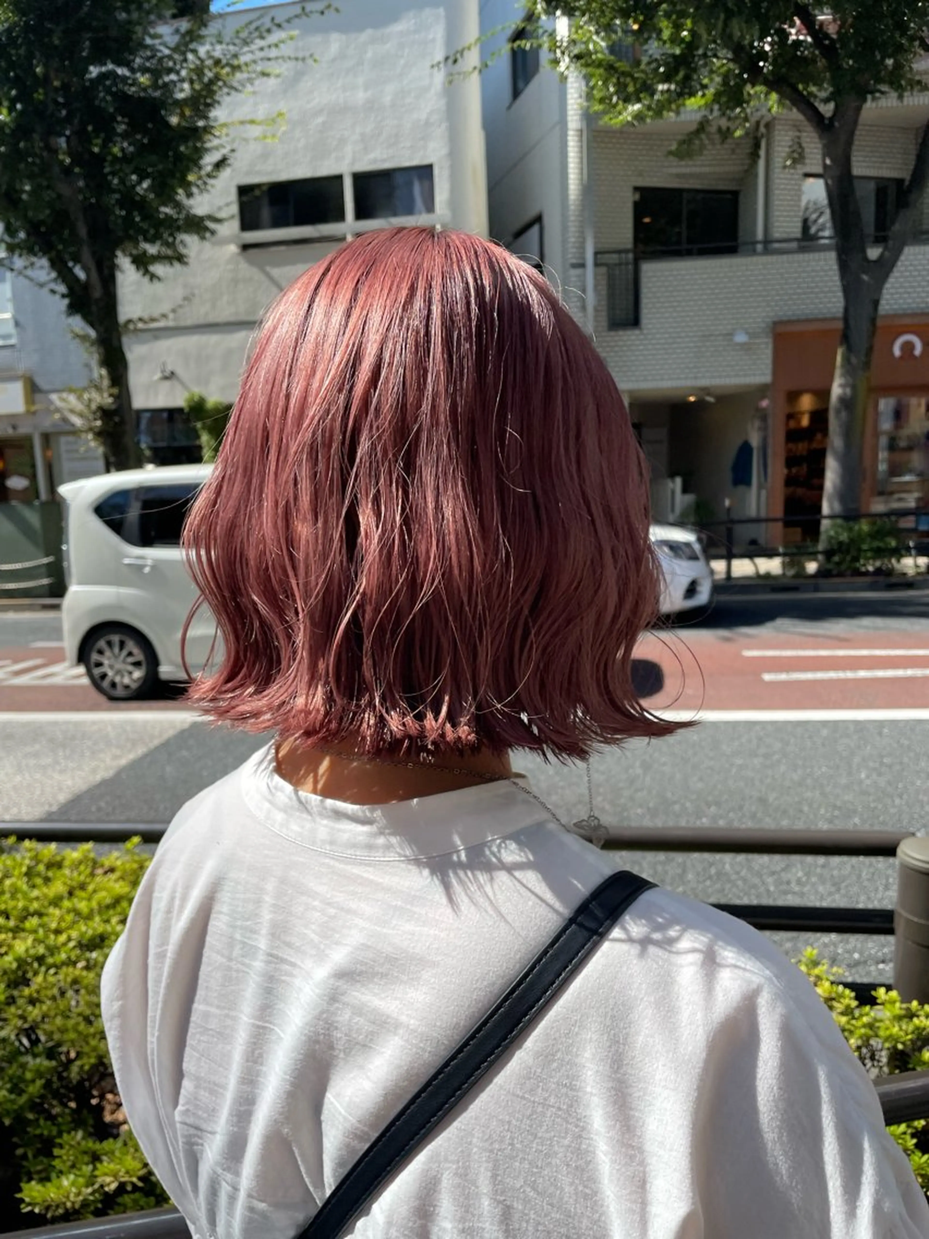 セミロング ヘアカラー トリートメント hair＆eye 🫧ྀི/栞のヘアスタイル