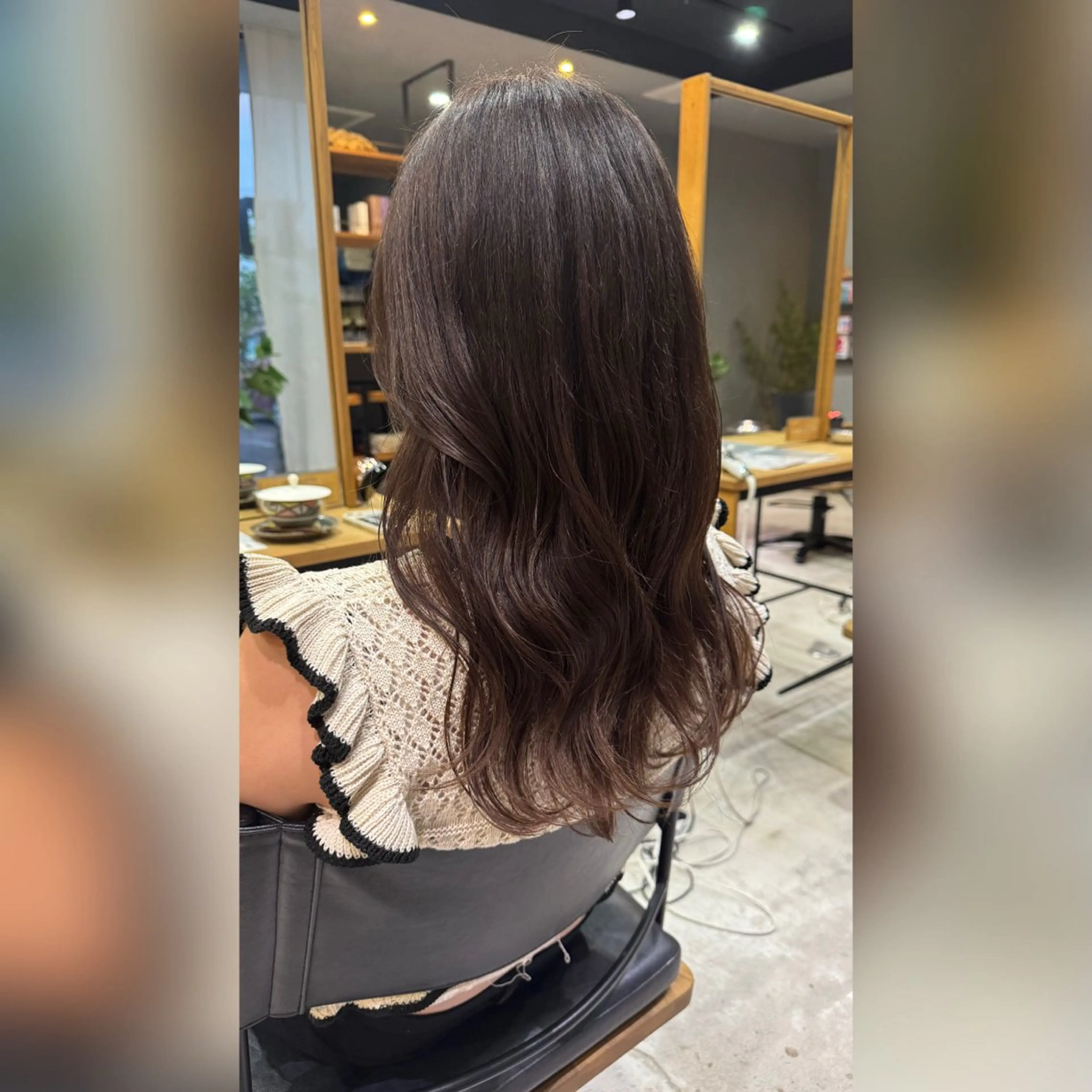 ロング カット ヘアカラー トリートメント 似合わせカラー/ 髪質改善/新吾ありさのヘアスタイル