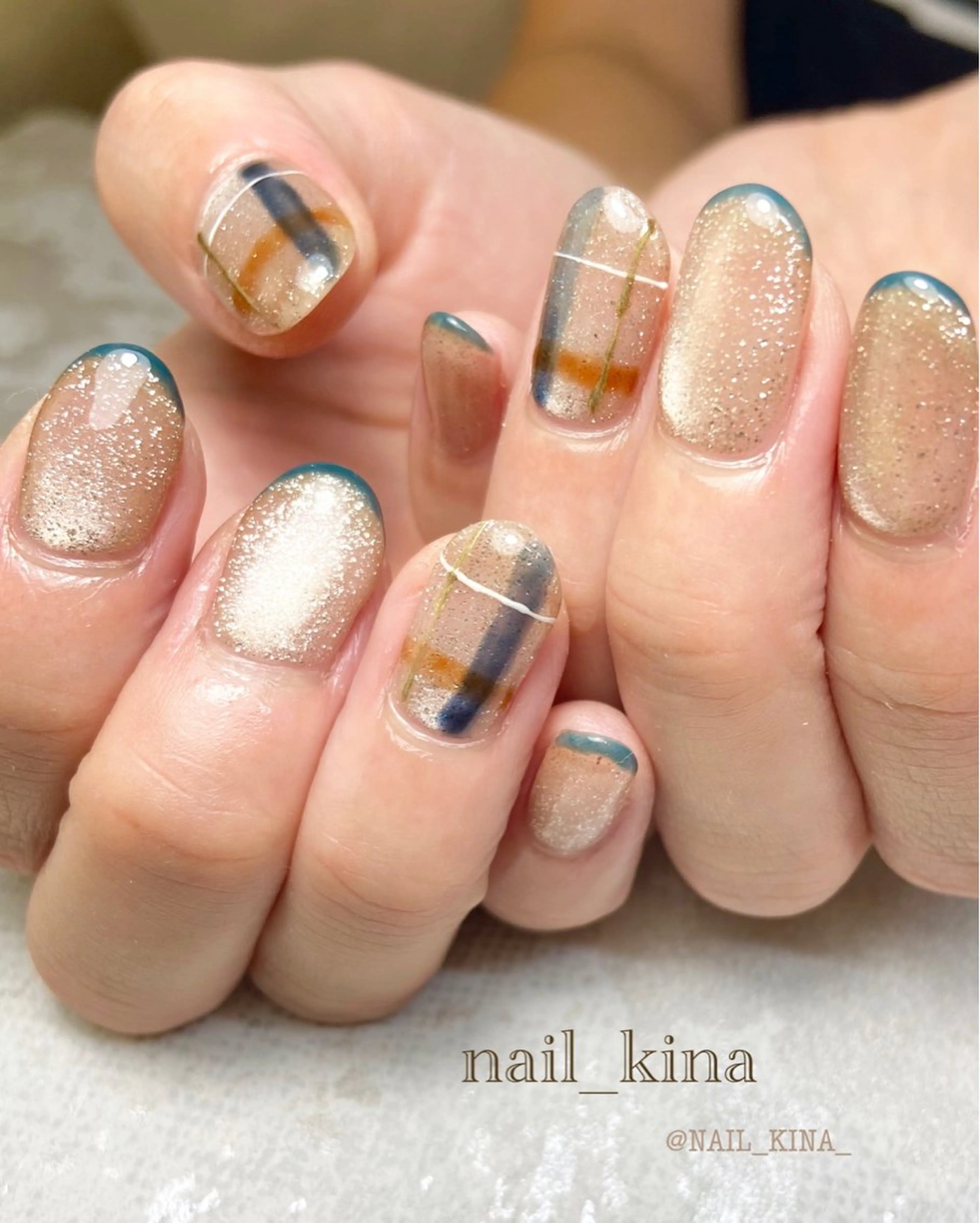ネイル ハンドネイル nail_ kinaのネイルデザイン