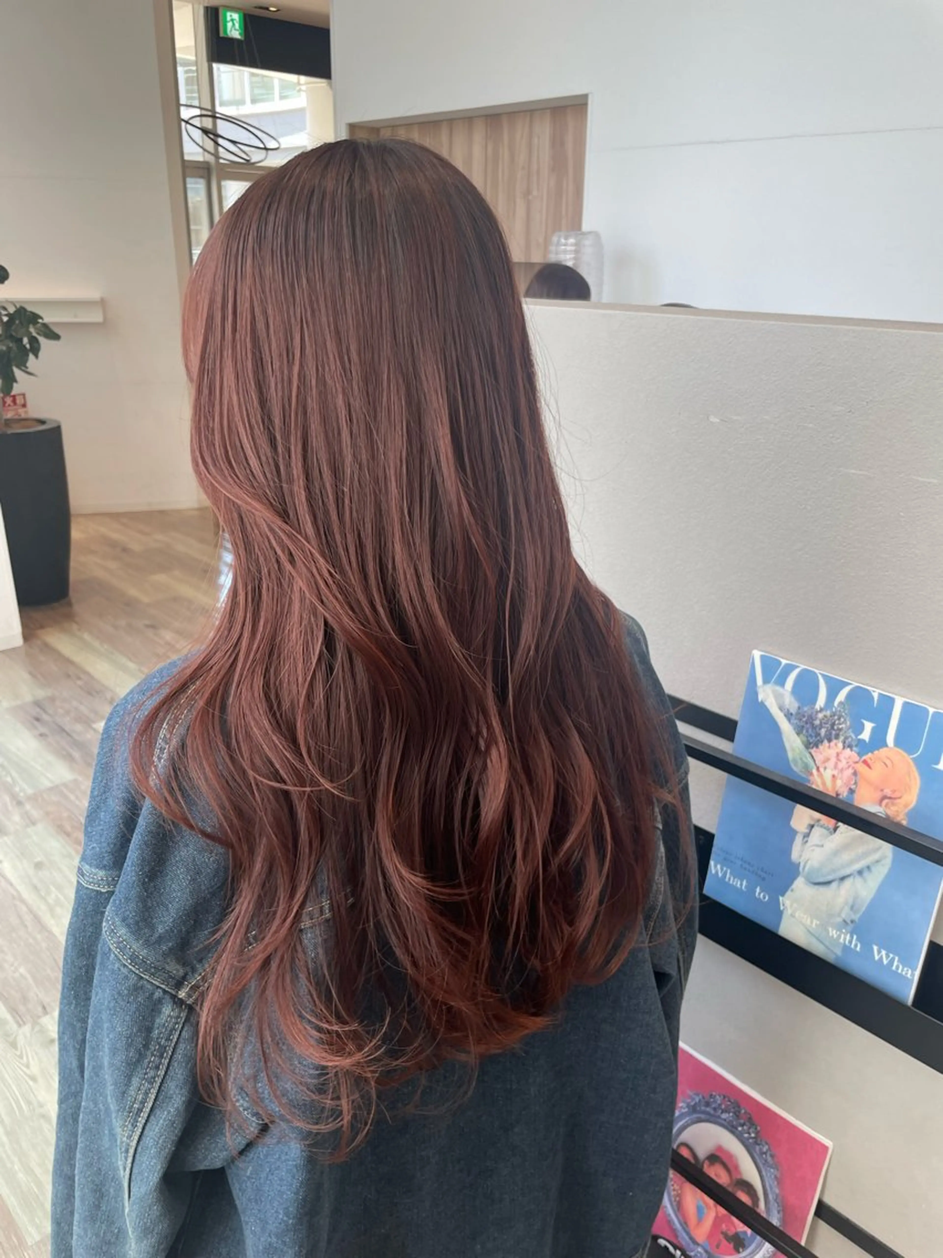 ロング カラー カット ヘアカラー トリートメント k-two✨たき艶感 カラー／美髪矯正のヘアスタイル