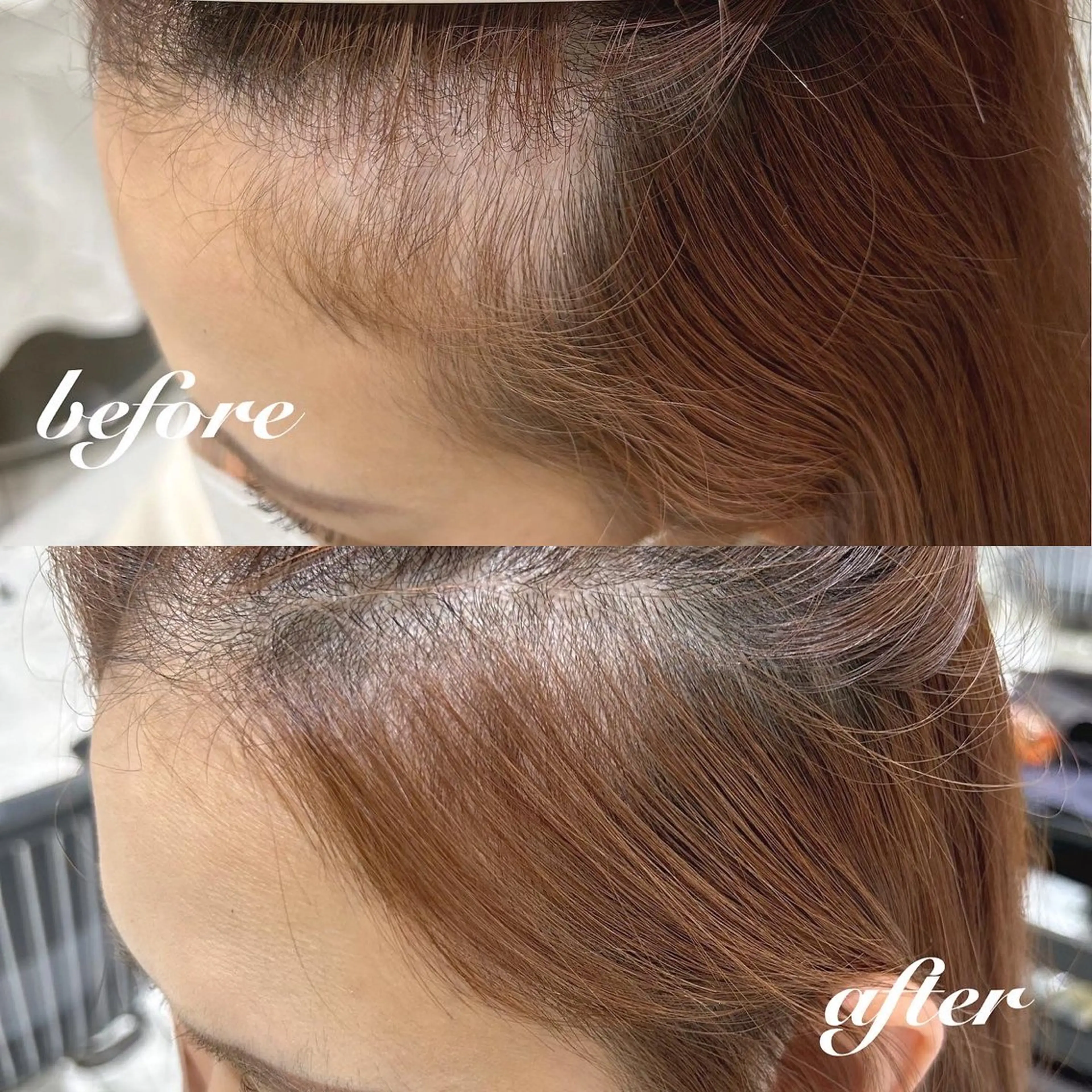パーマ カット パーマ トリートメント 垢抜けヘア 韓国ヘア銀座近下菜央のヘアスタイル
