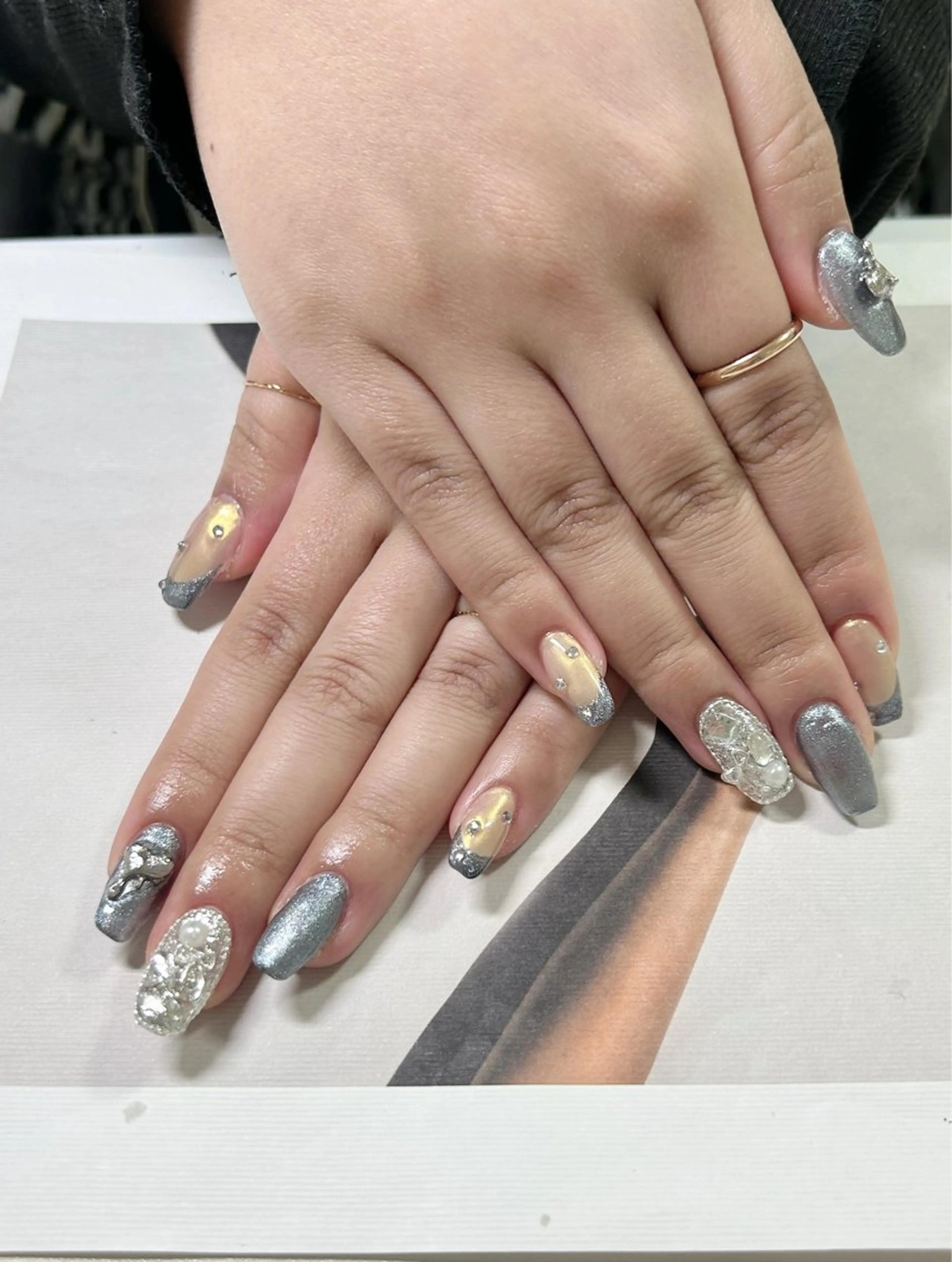 ネイル ハンドネイル コウ ヨウのネイルデザイン