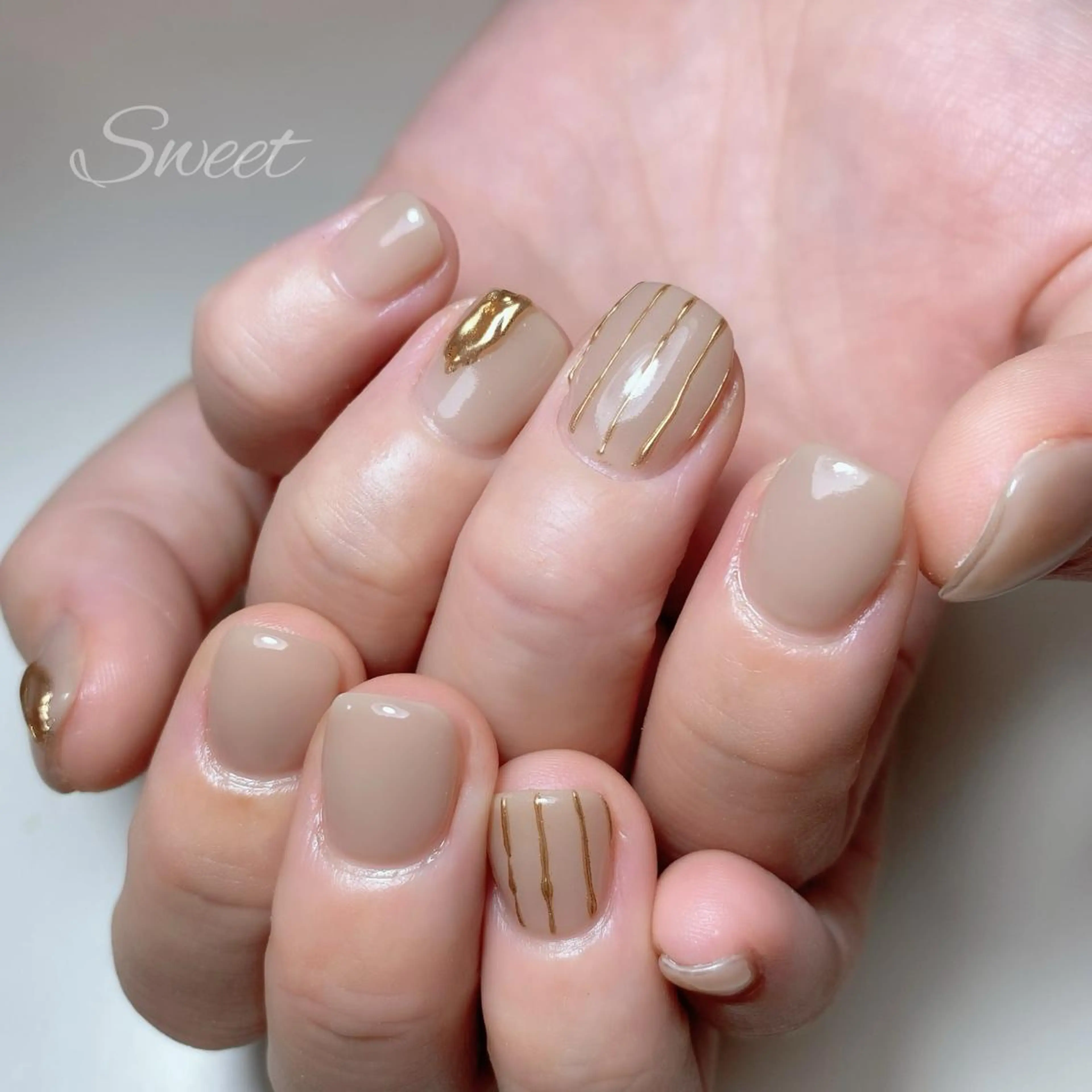 ネイル sweet 仲野陽子のネイルデザイン