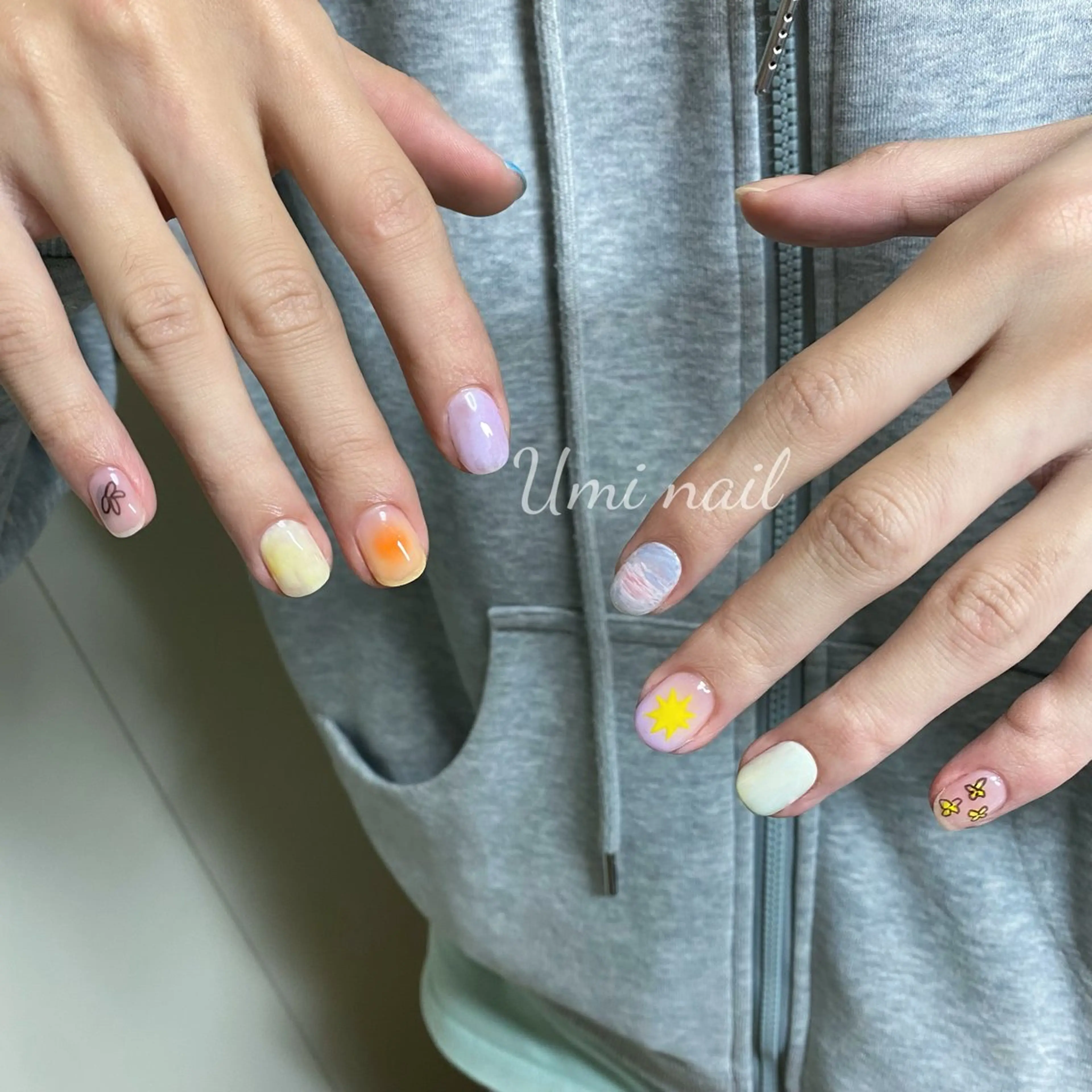 ネイル メンズネイル ハンドネイル Umi nail所属・日暮里 Umi Nailのネイルデザイン