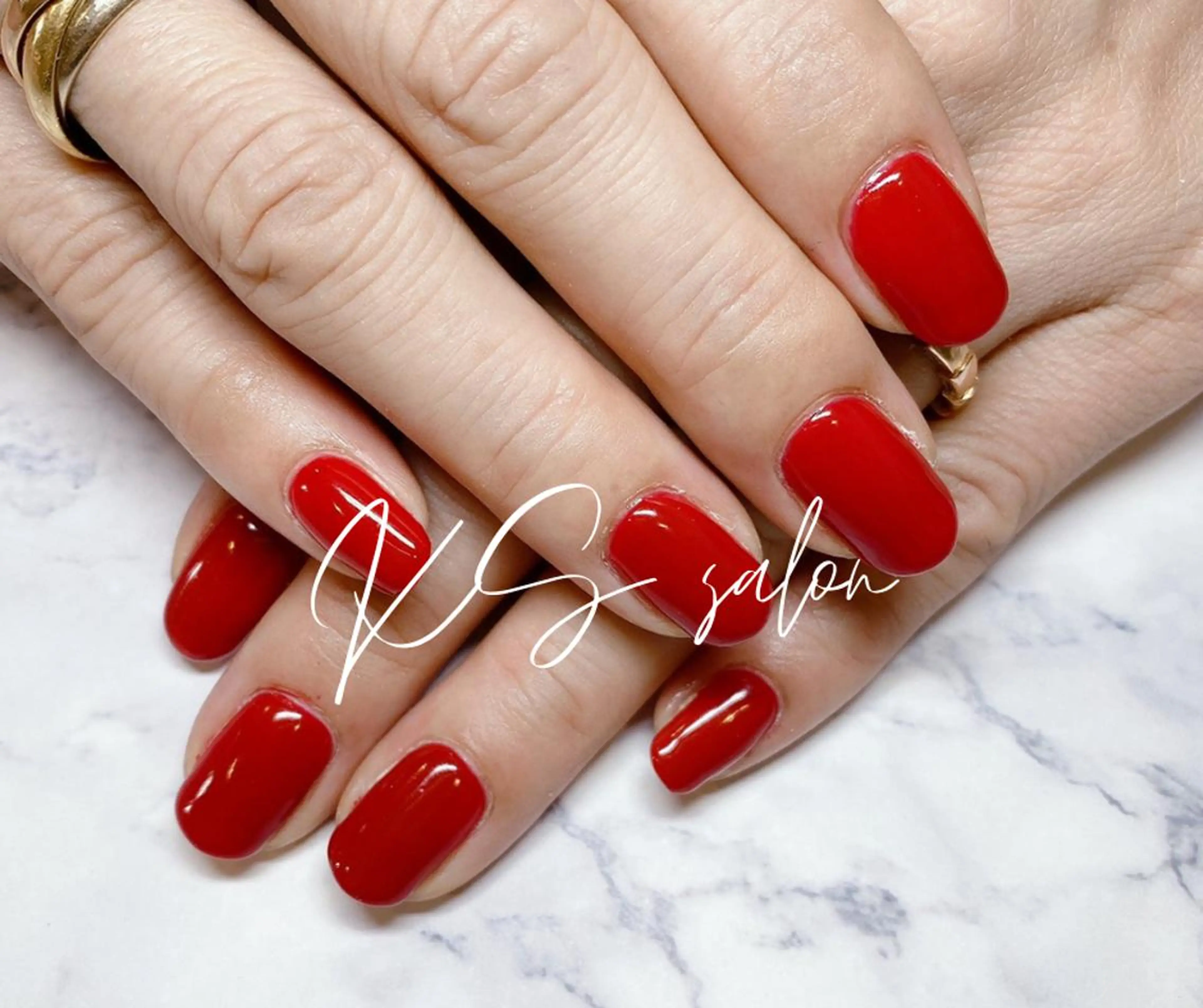 ショート ネイル ワンカラーネイル 西院eye fallonのマツエク・マツパデザイン