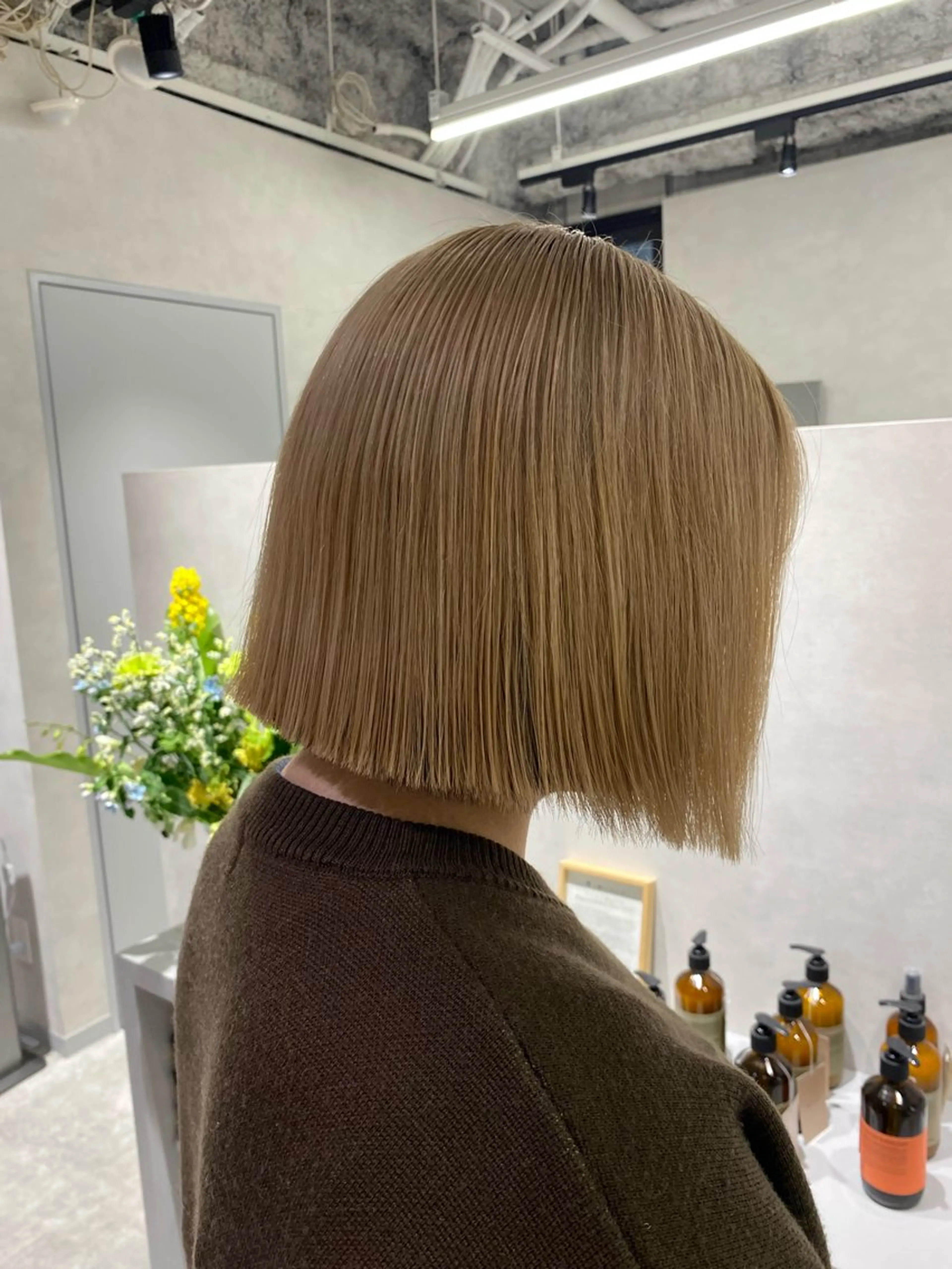 ショート ボブ さよ 🌼西梅田美容室のヘアスタイル