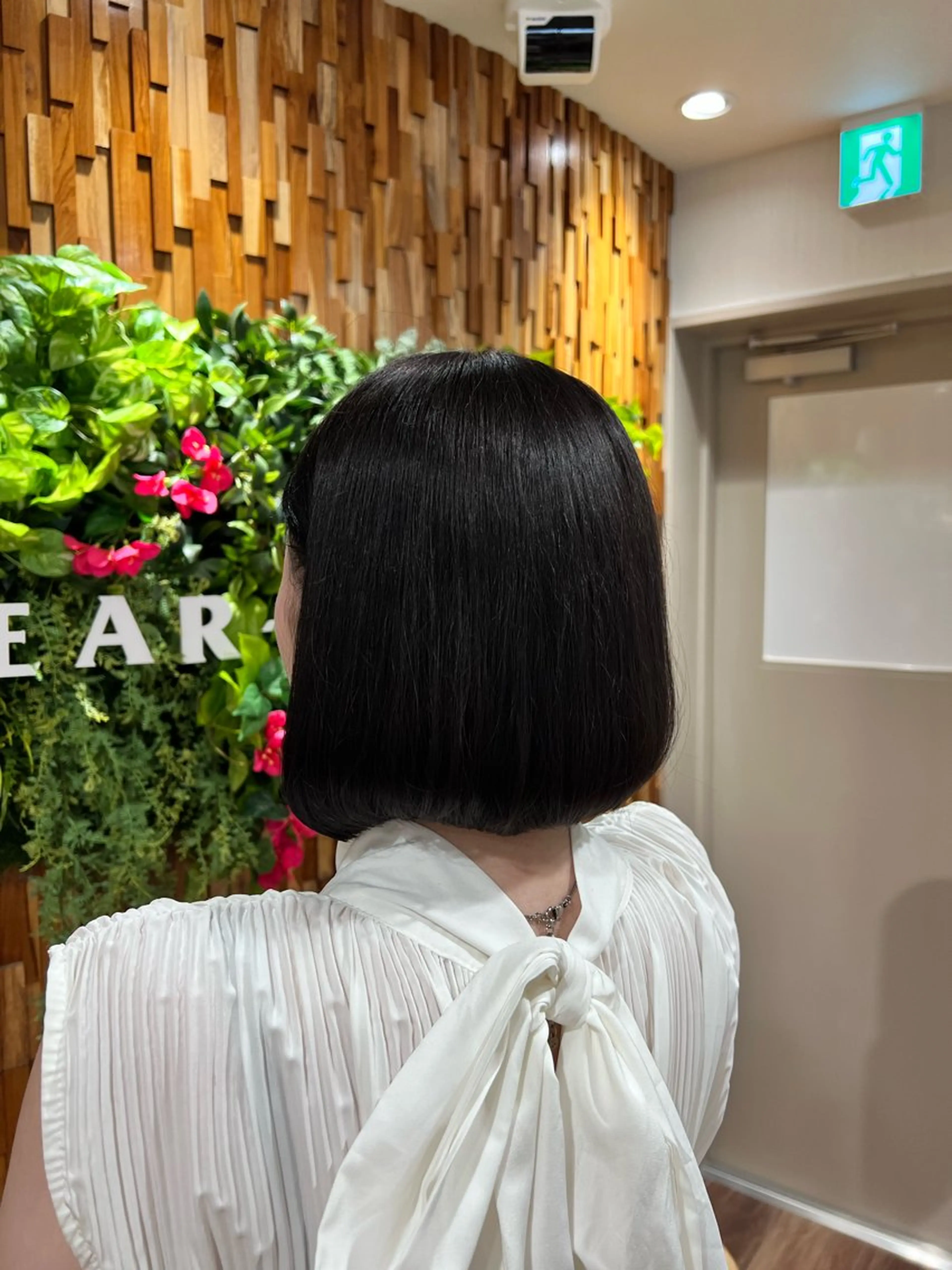 ショート カラー ショートボブ ボブ ショートヘア ふなき あすかのヘアスタイル