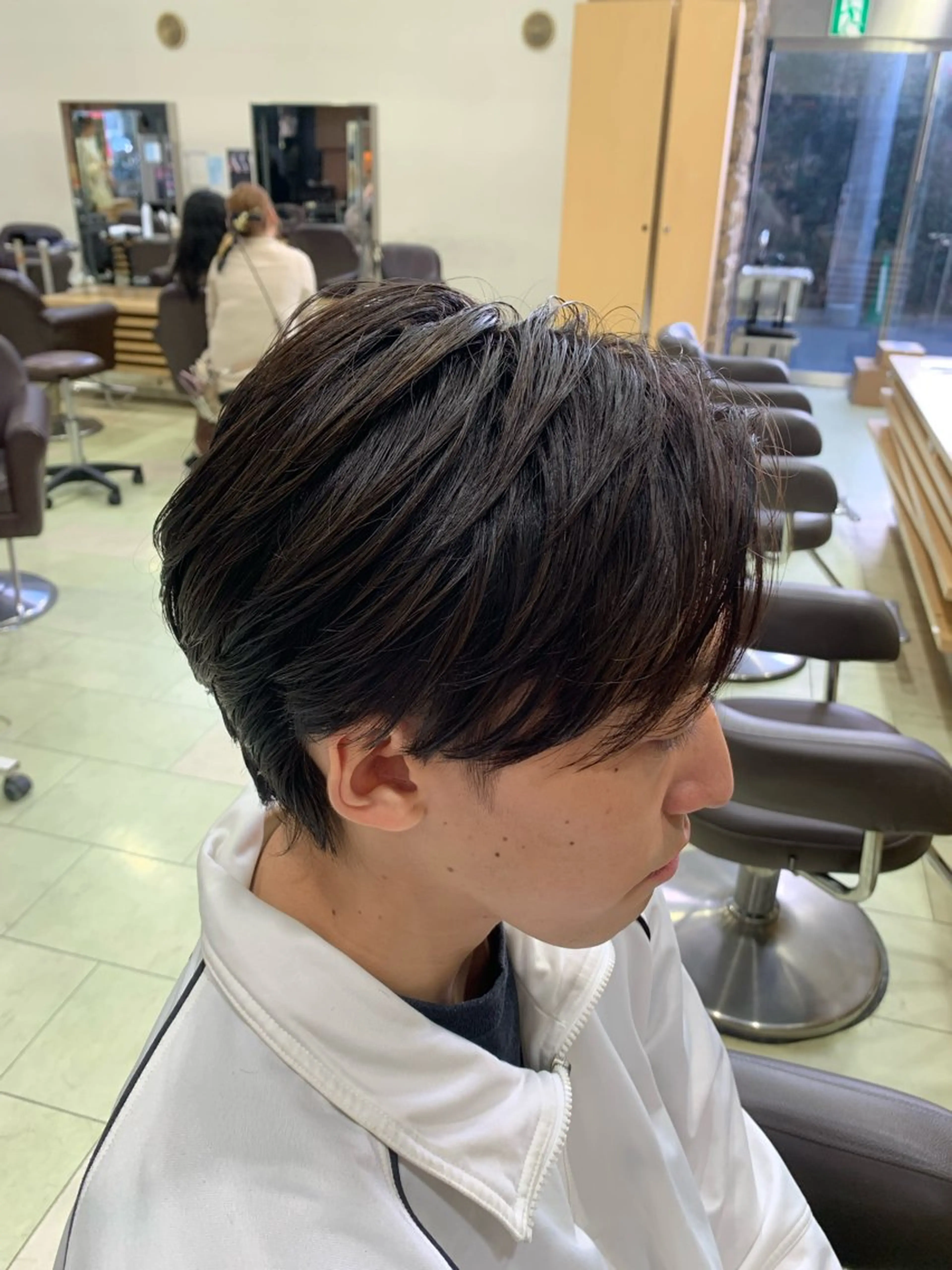 メンズ メンズカットパーマ 【フェザーパーマ】のヘアスタイル