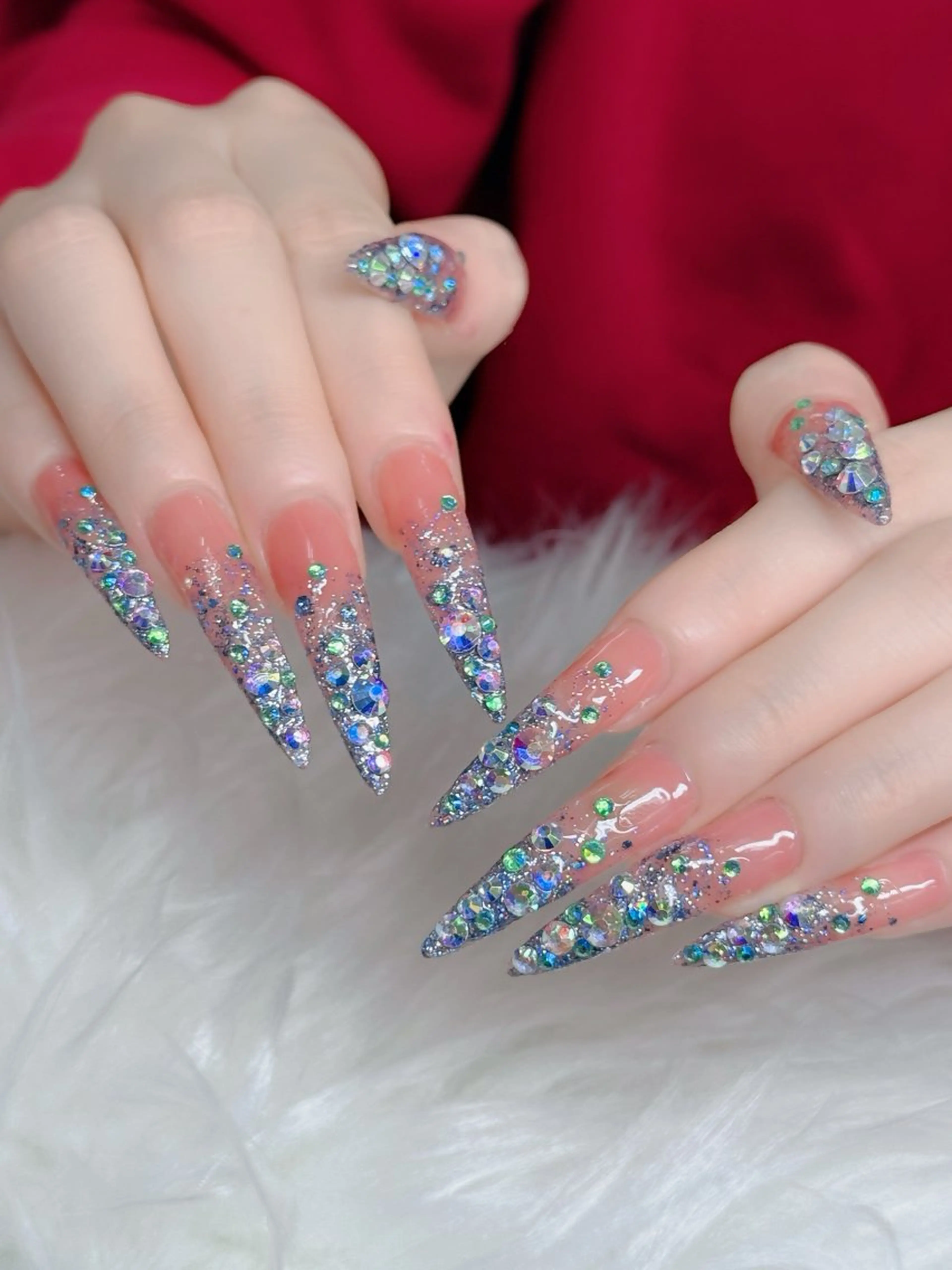 ネイル アートネイル フレンチネイル ジェルネイル 韓国ネイル マグネットネイル ハンドネイル Lenie Nail Salonのネイルデザイン
