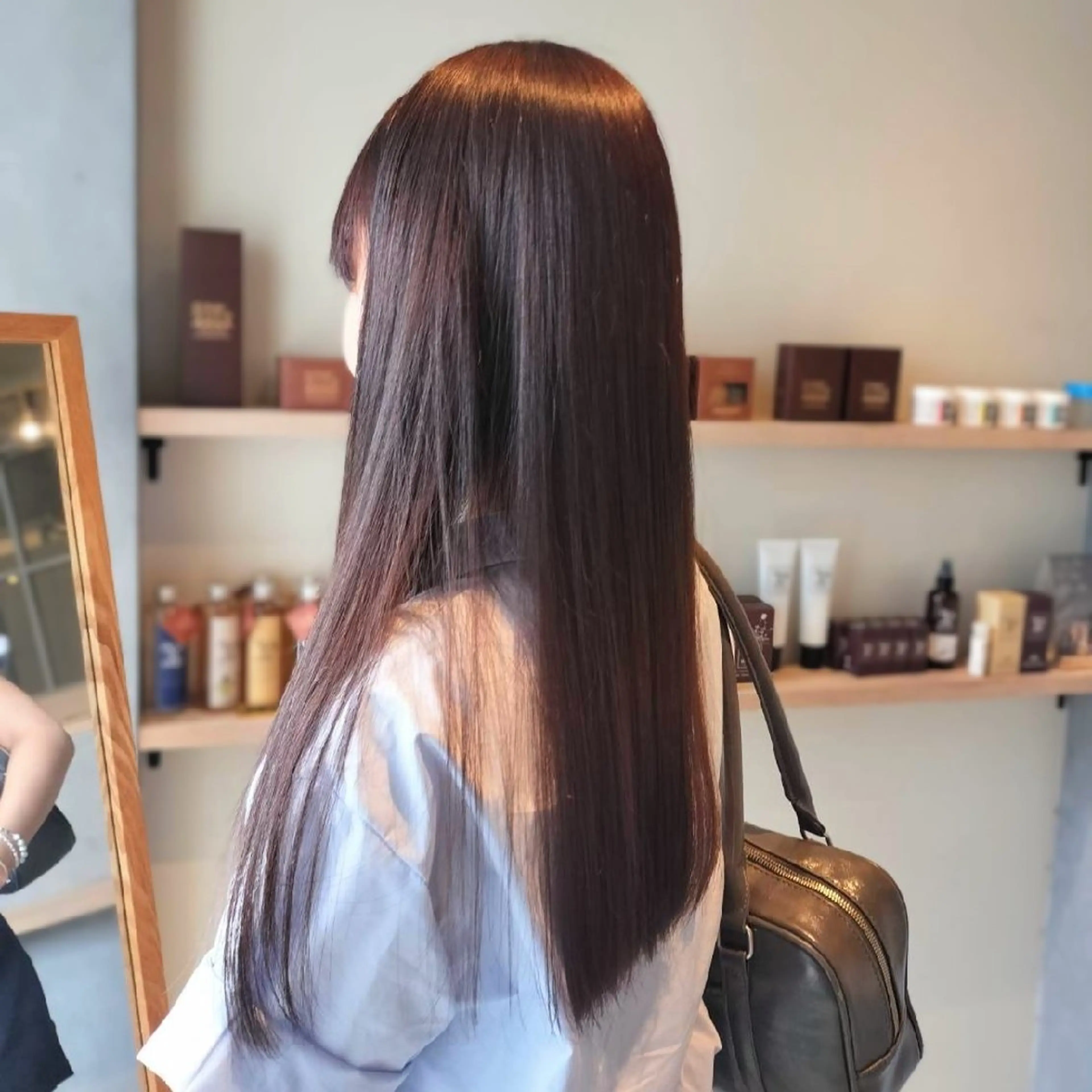 ロング ヘアカラー ROCCO ひなこのヘアスタイル