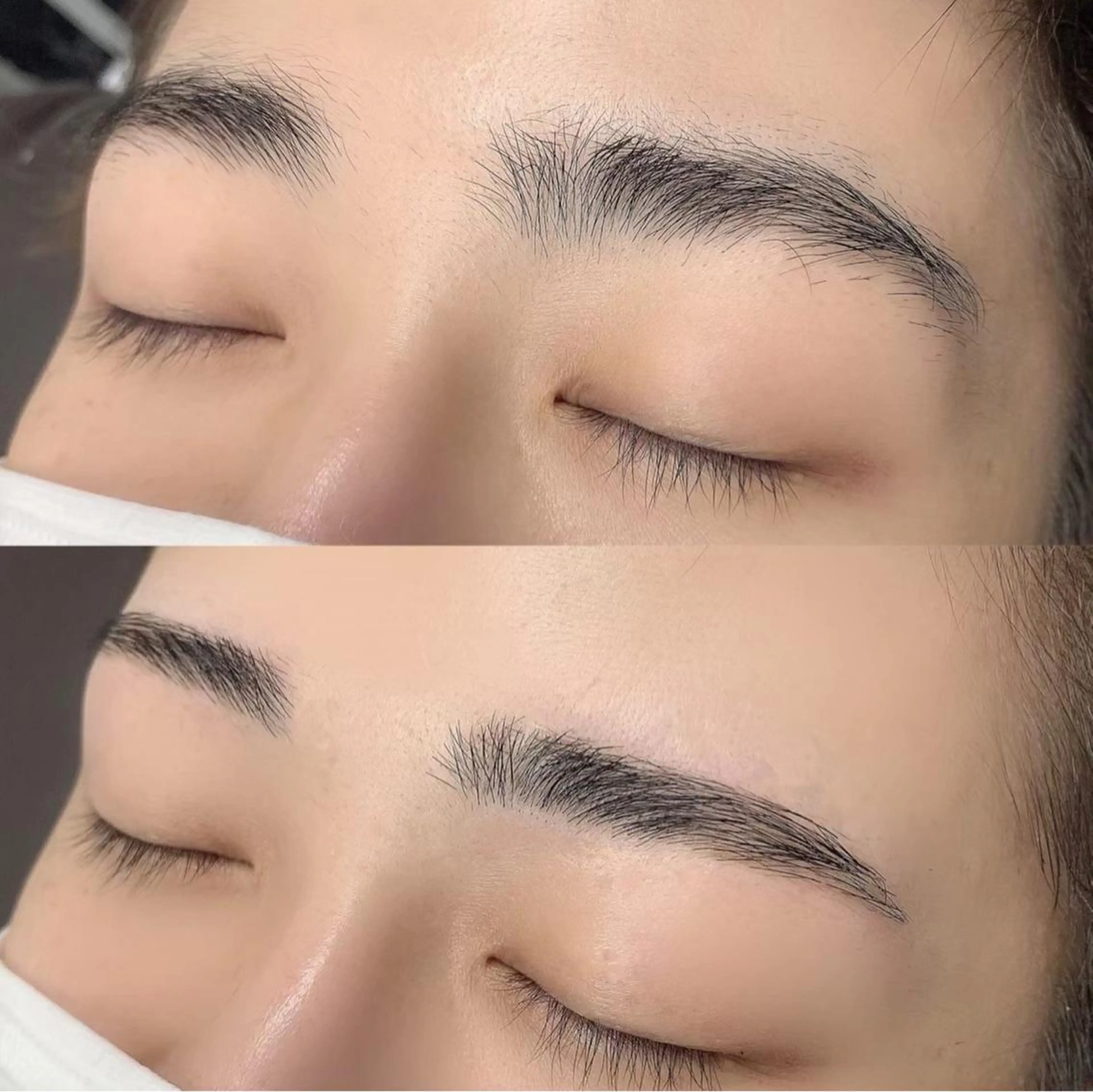 アイブロウ 眉カラー メンズアイブロウ 眉毛ワックス脱毛 【20代ダメージ毛に 髪質改善】のヘアスタイル