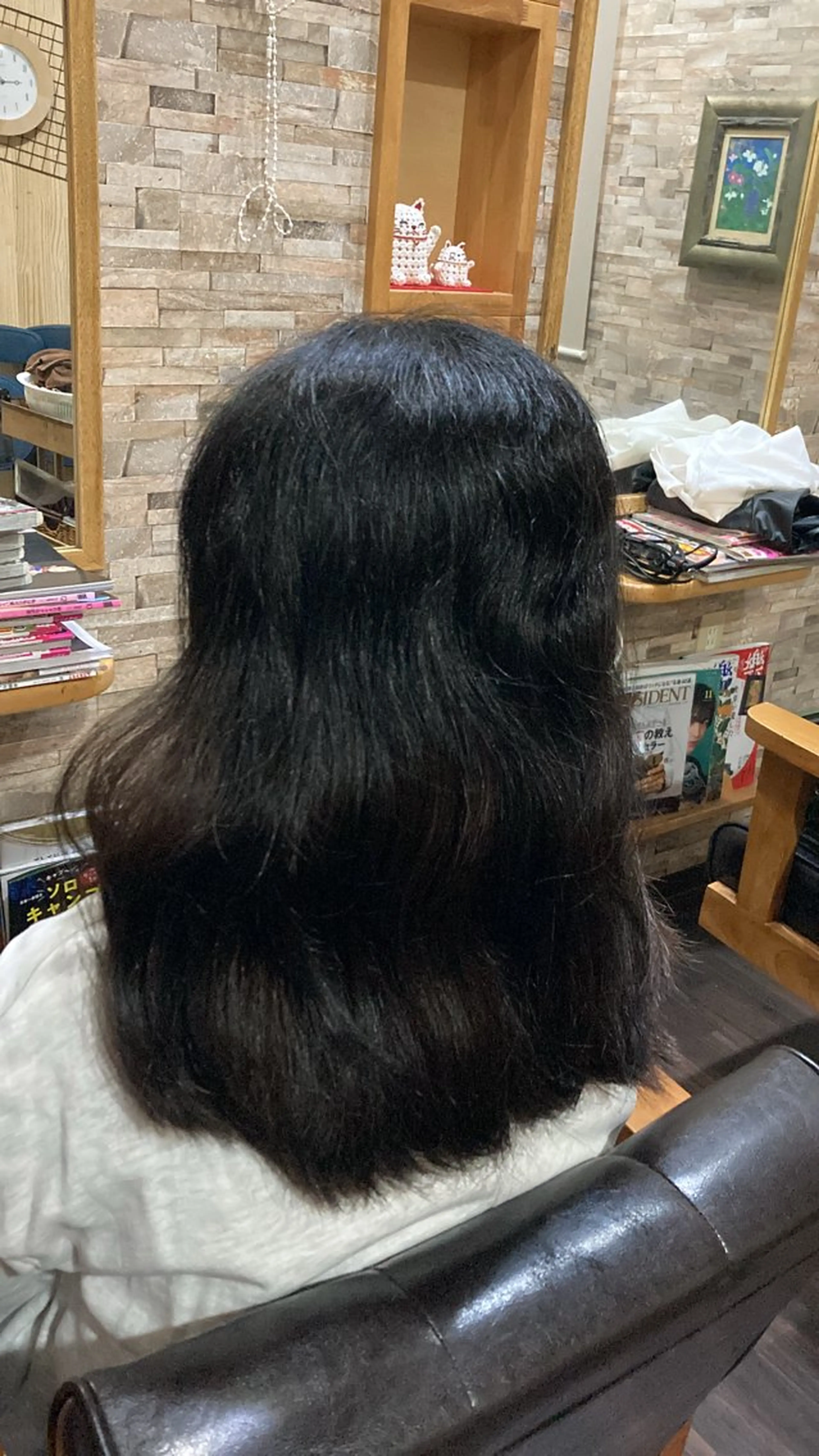 パーマ カット ヘアカラー 縮毛矯正 トリートメント ヘッドスパ さろんどぷてぃ所属・林 一美のヘアスタイル
