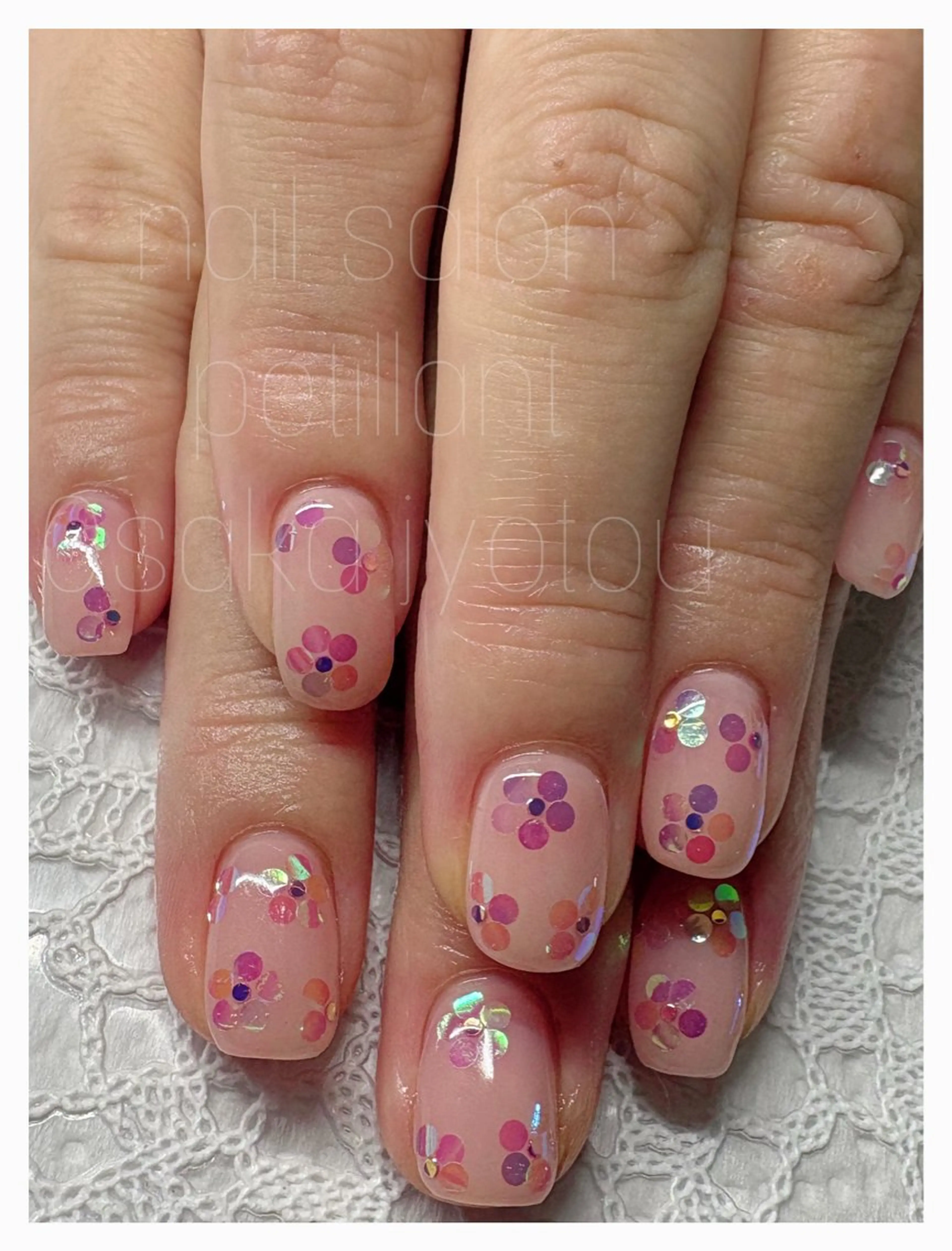 ネイル アートネイル 持ち込み ハンドネイル ハンドケア petillant所属・nail salon petillantのネイルデザイン