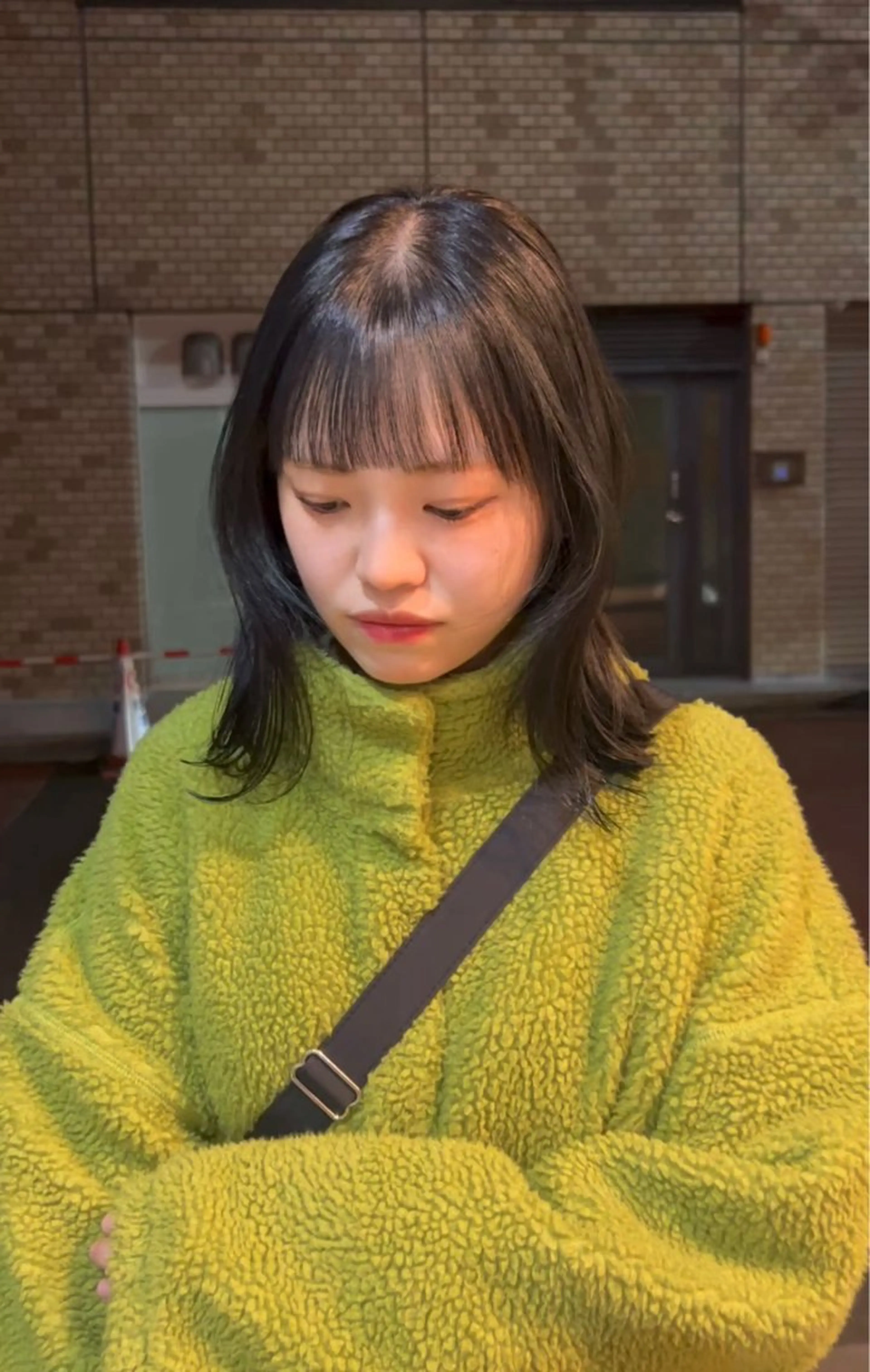 ミディアム ボブ SCEN所属・田中 千尋のヘアスタイル