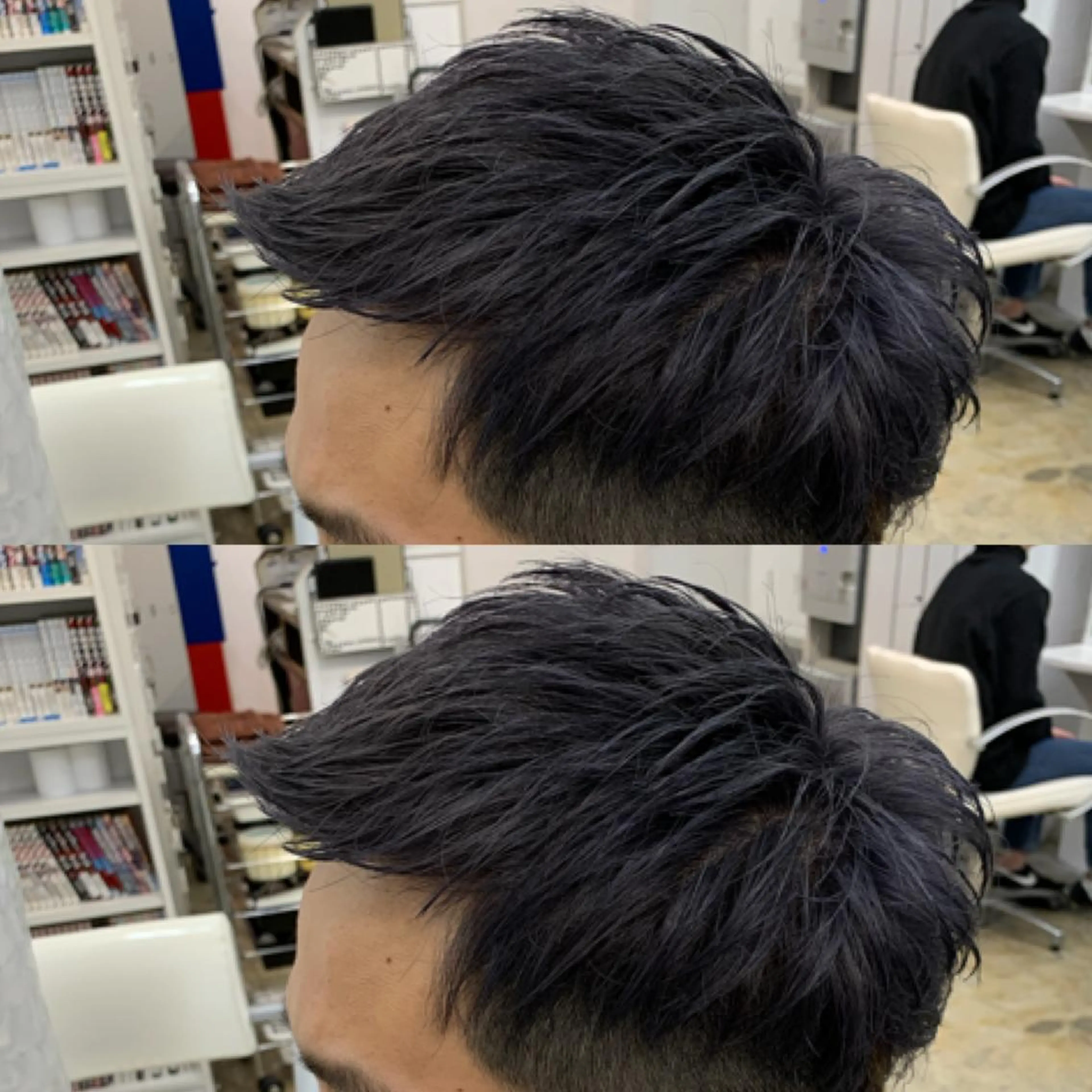 ショート カラー メンズ ショートヘア メンズ専門店 店長 小柳 裕夢のヘアスタイル