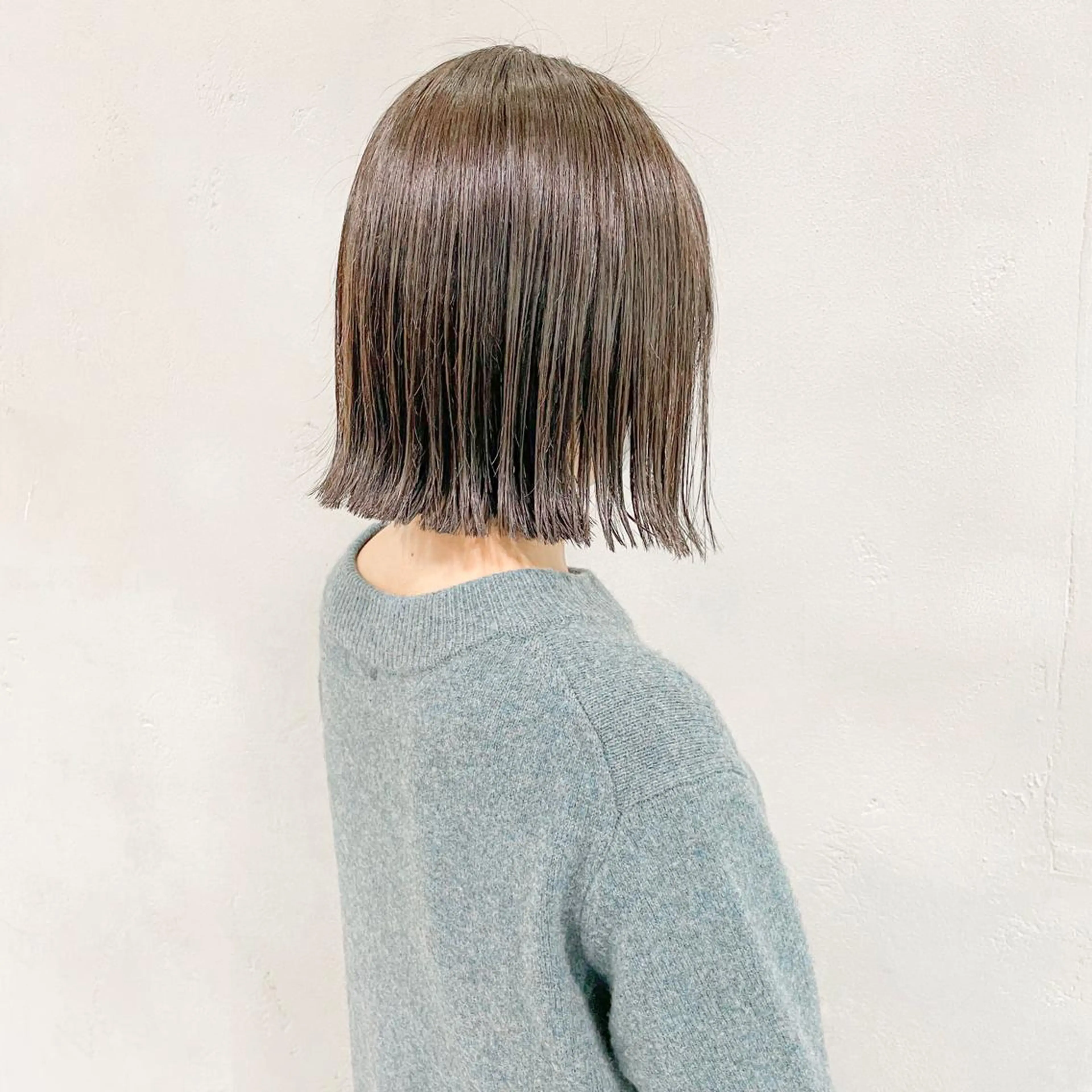 ミディアム カラー カット ヘアカラー トリートメント 阿田 悠士朗のヘアスタイル