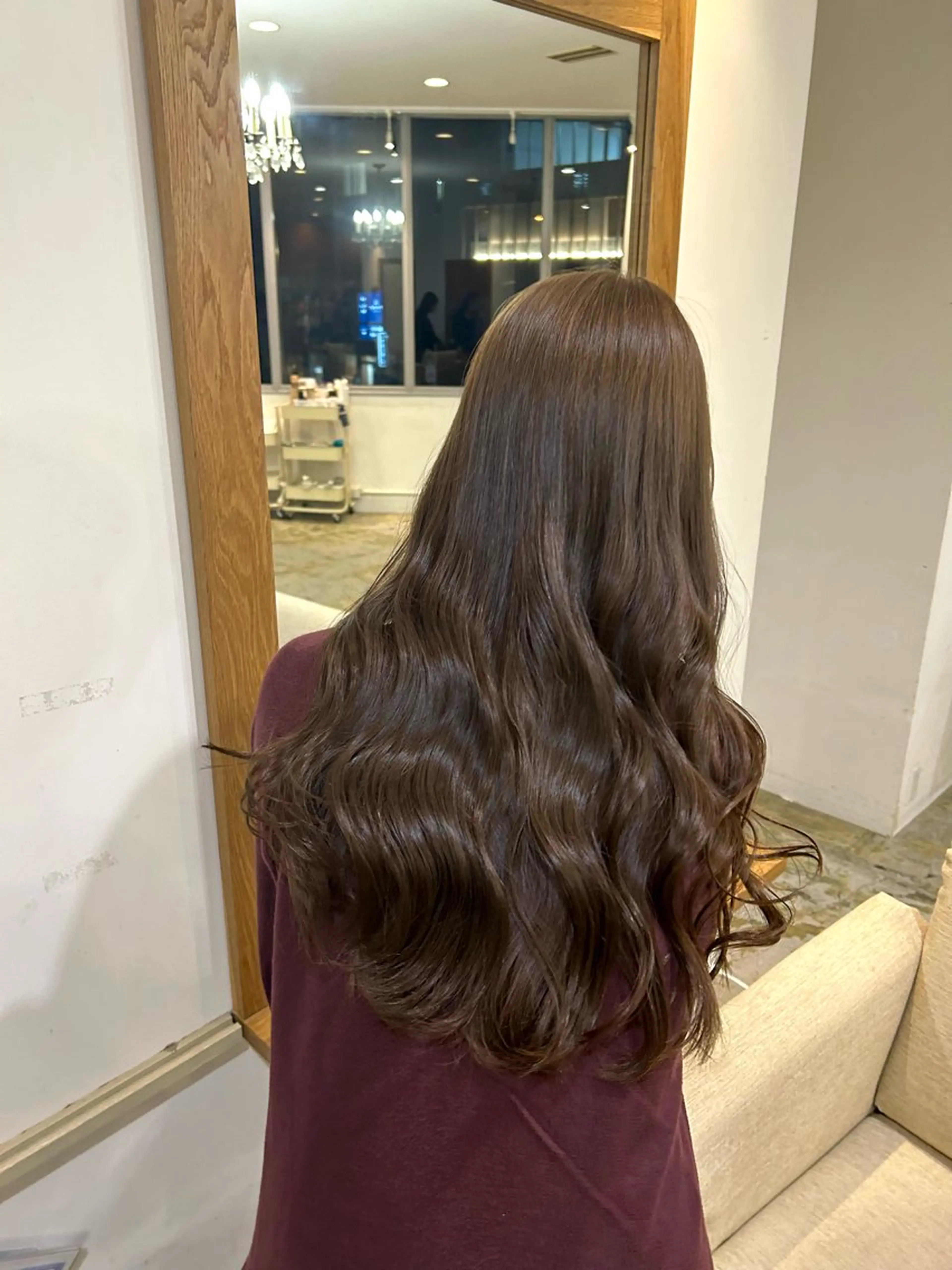 ロング カラー ヘアカラー 北田 美琴 / 柔らかいカラーのヘアスタイル