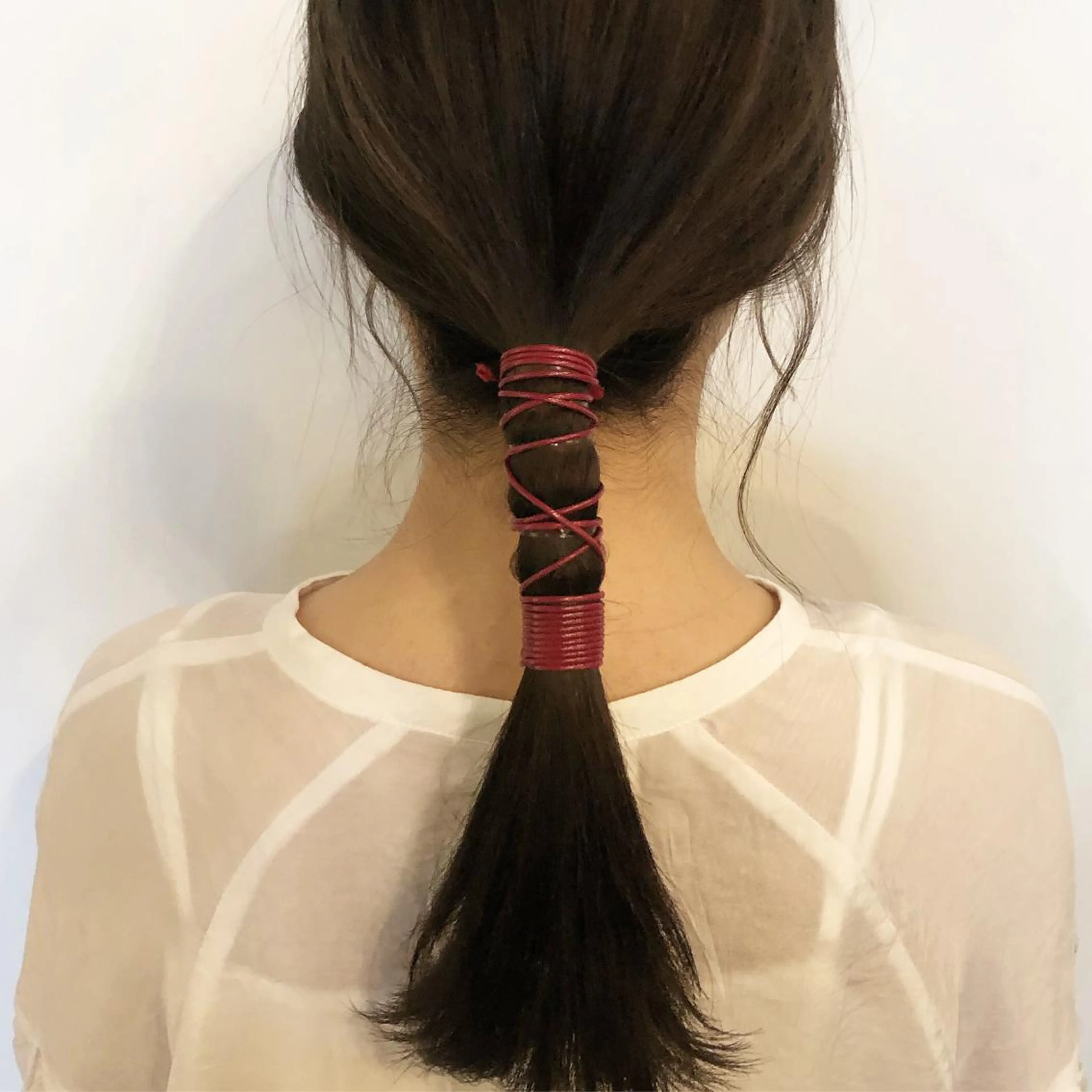 セミロング ヘアアレンジ ケアブリーチ/ボブ/ honoのヘアスタイル