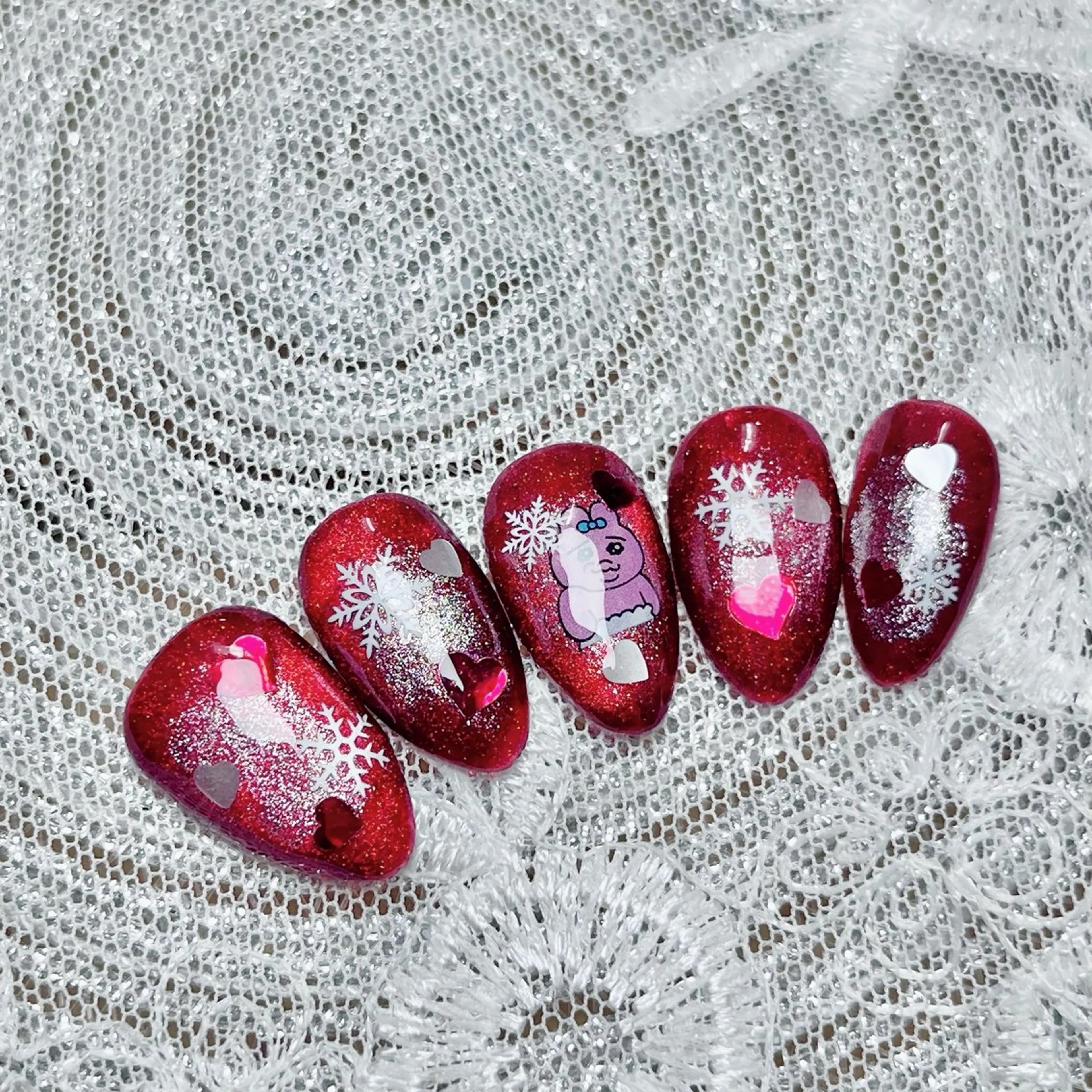 ネイル ハンドネイル plume nail ☆韓国ネイルのネイルデザイン