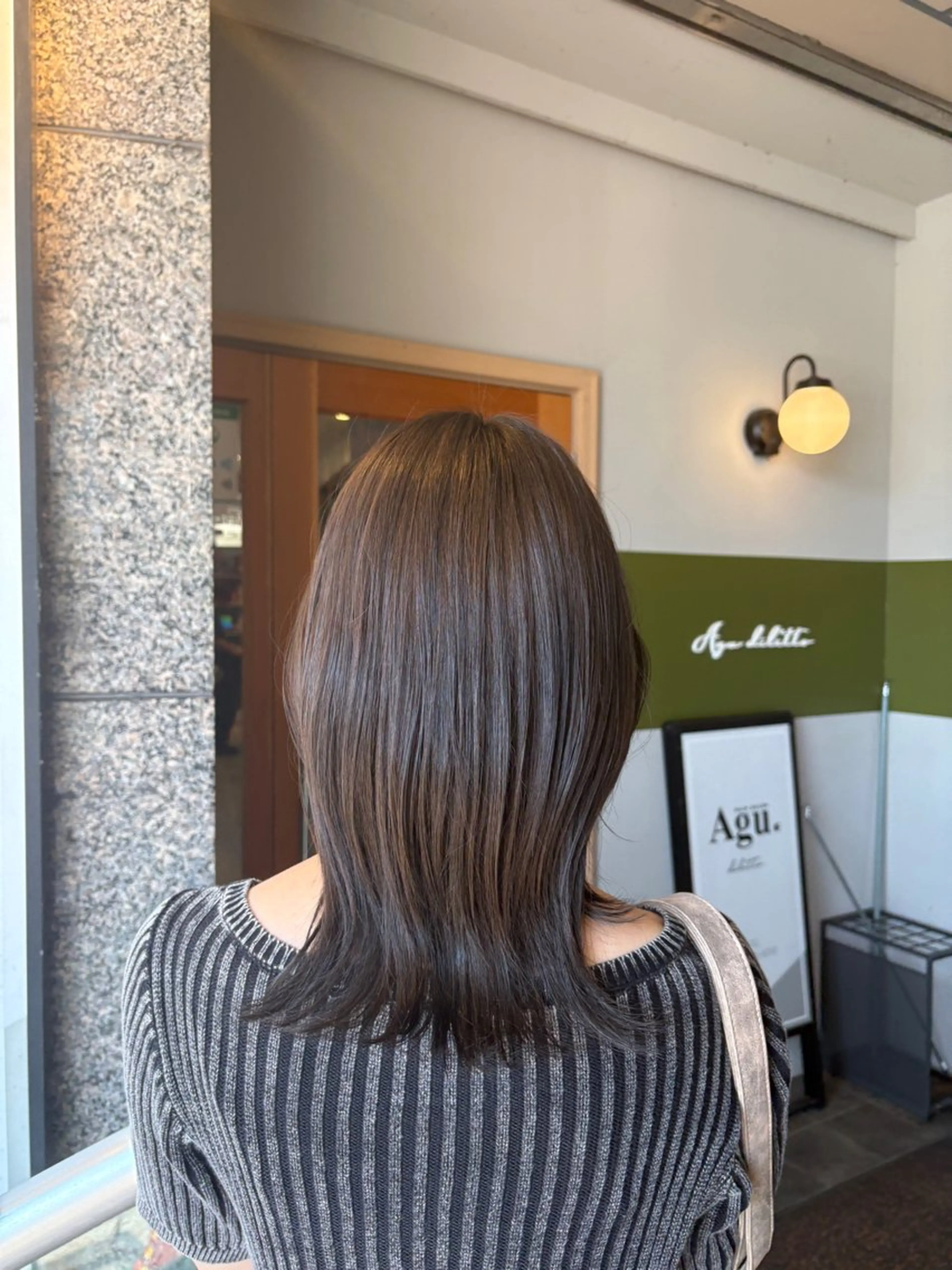ミディアム カラー カット ヘアカラー トリートメント Akko💋 モデル大募集です！のヘアスタイル