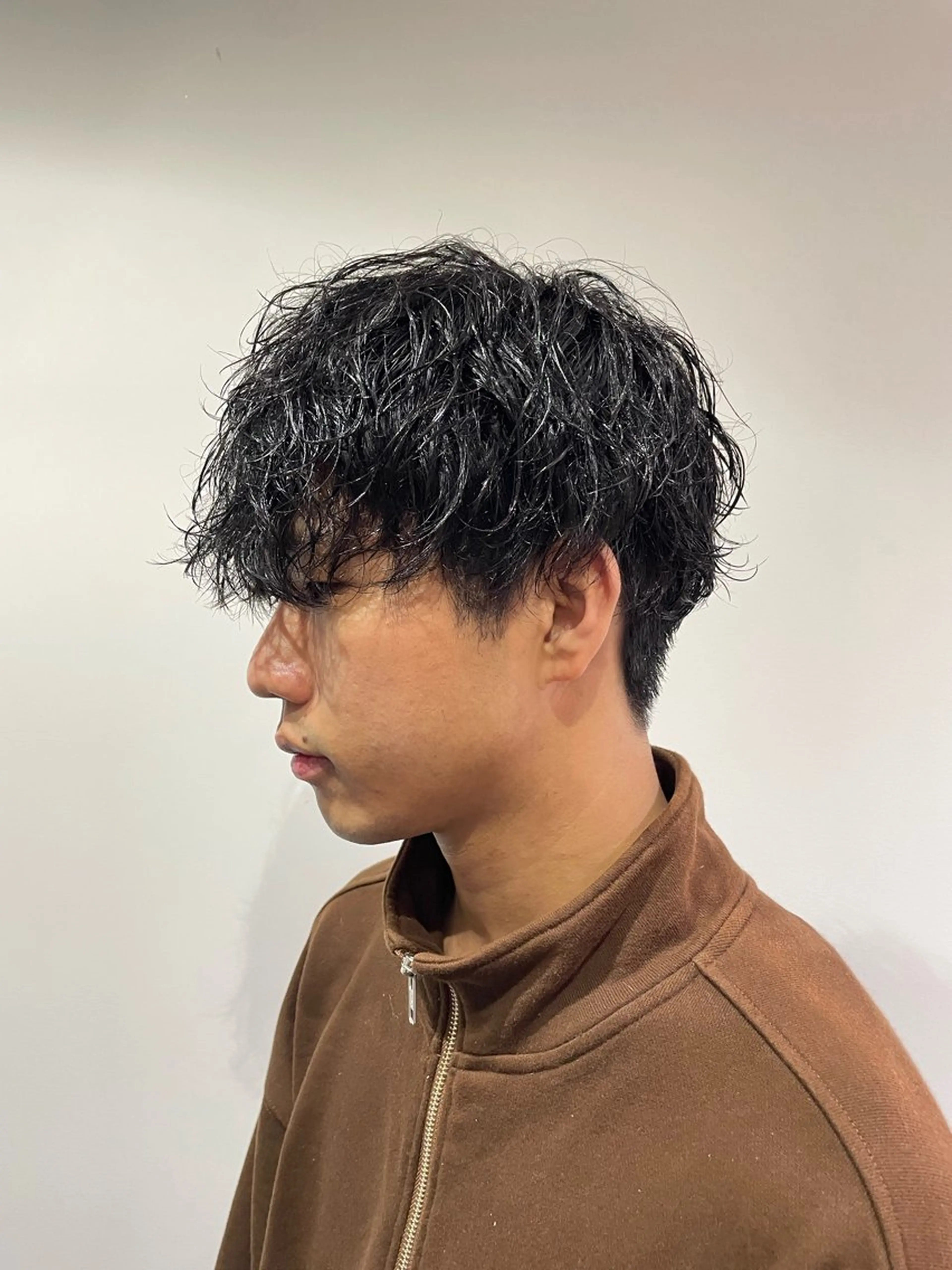 パーマ メンズ 稲垣 熙のヘアスタイル