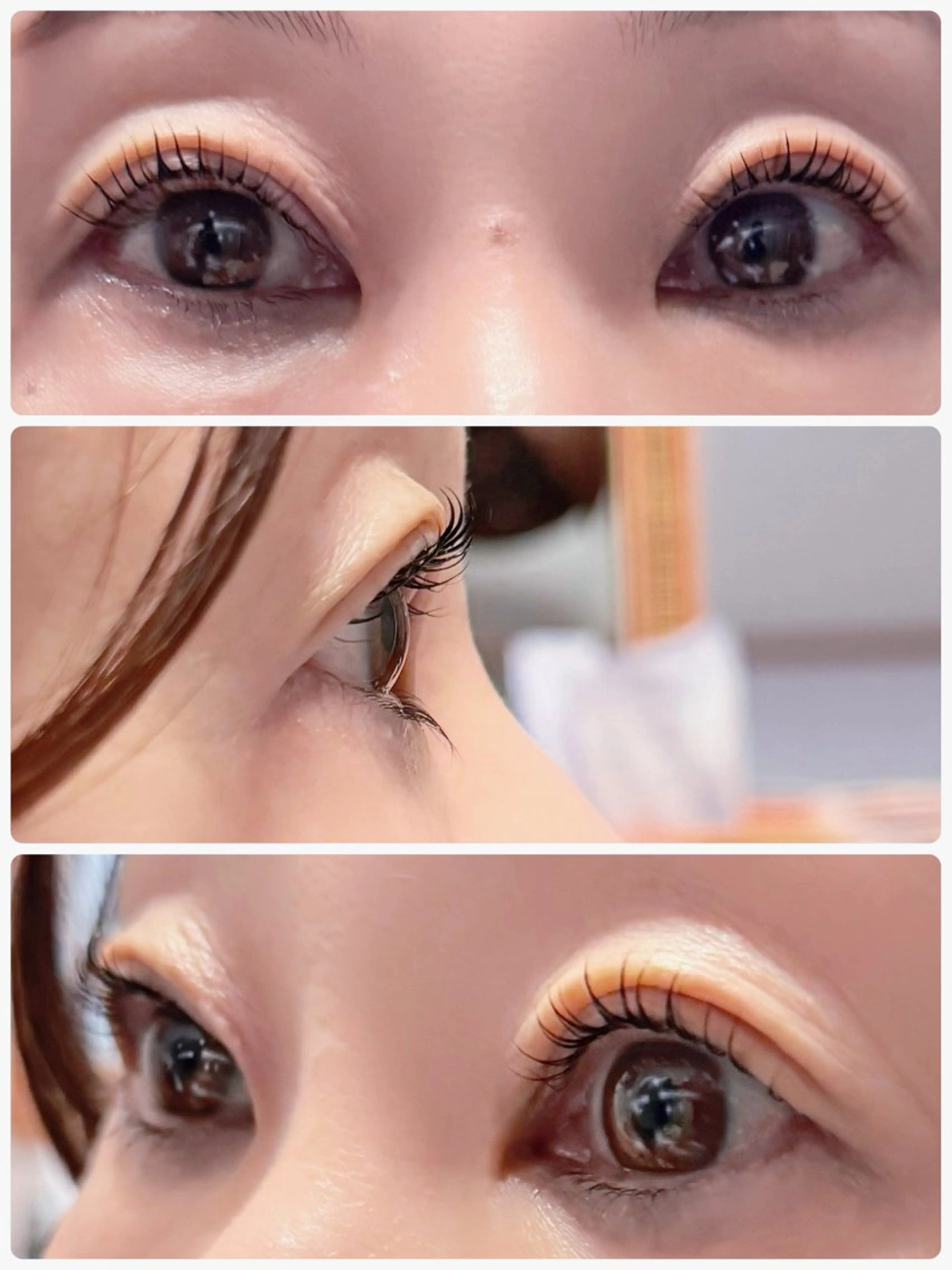 マツエク・マツパ 一重×まつ毛パーマ マツパ eyelist Asamiのマツエク・マツパデザイン