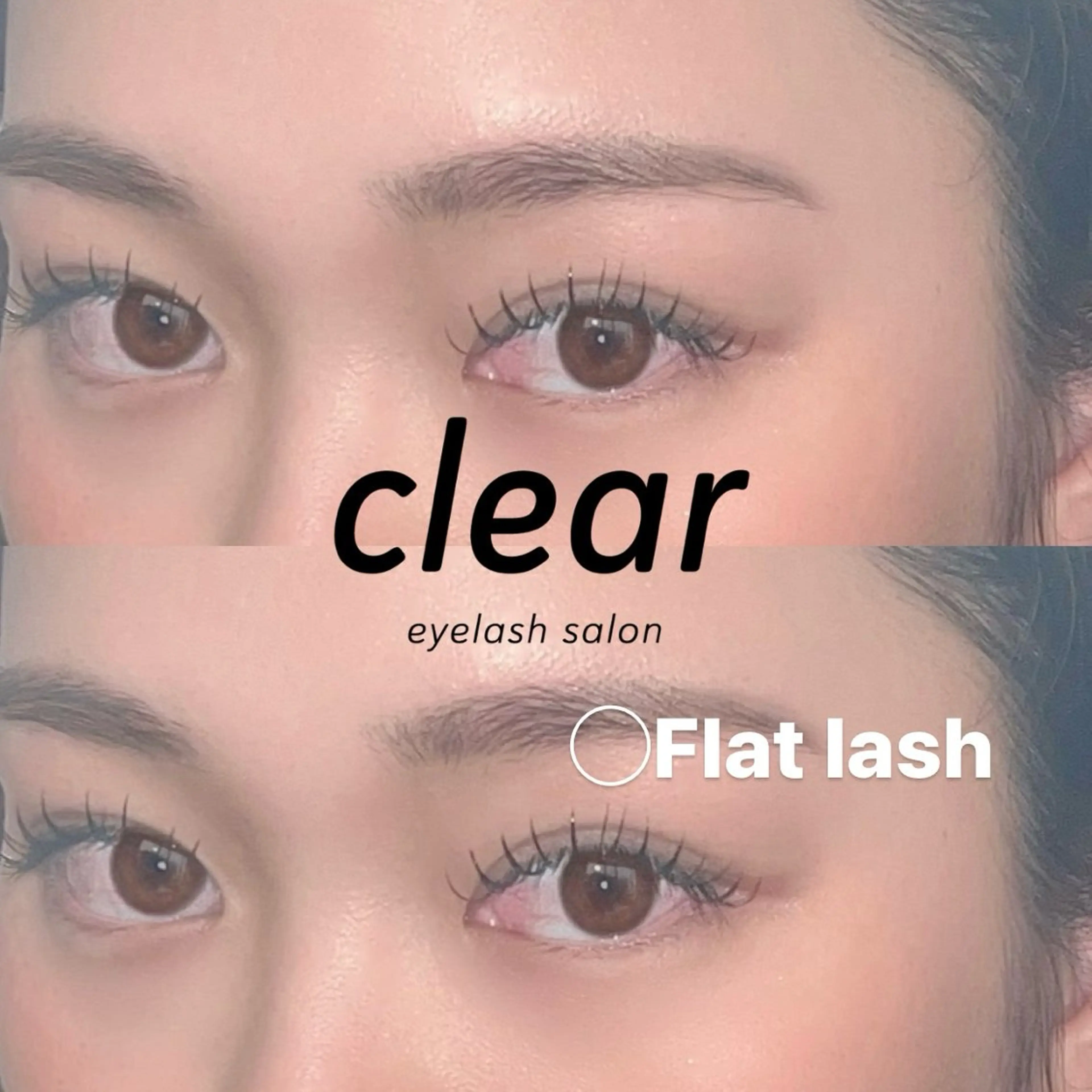 マツエク・マツパ フラットラッシュ マツエク eyelash clear池袋のマツエク・マツパデザイン