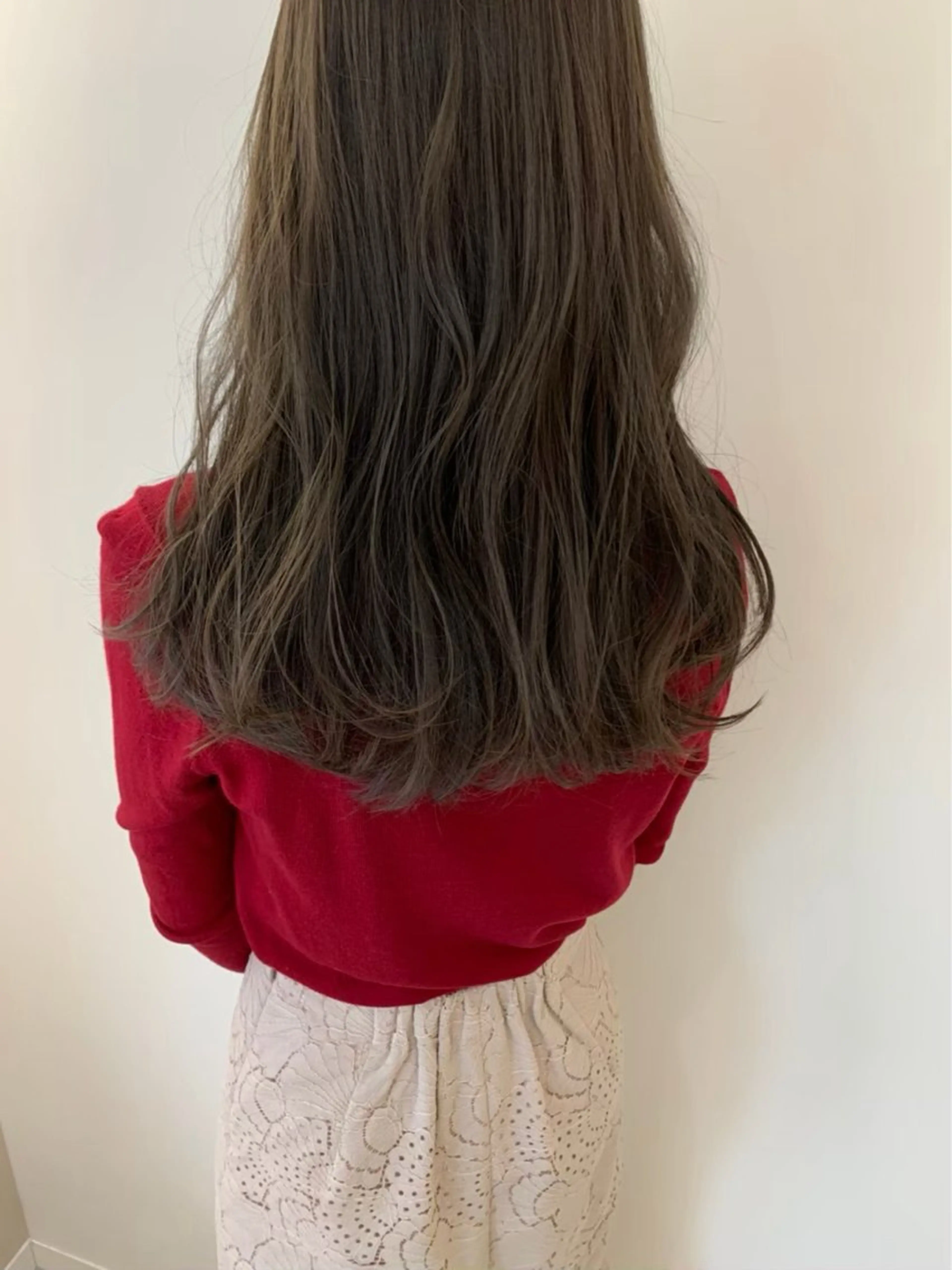 カラー＋カット（3cm以上切らせていただける方限定）（ブリーチ不可）の写真