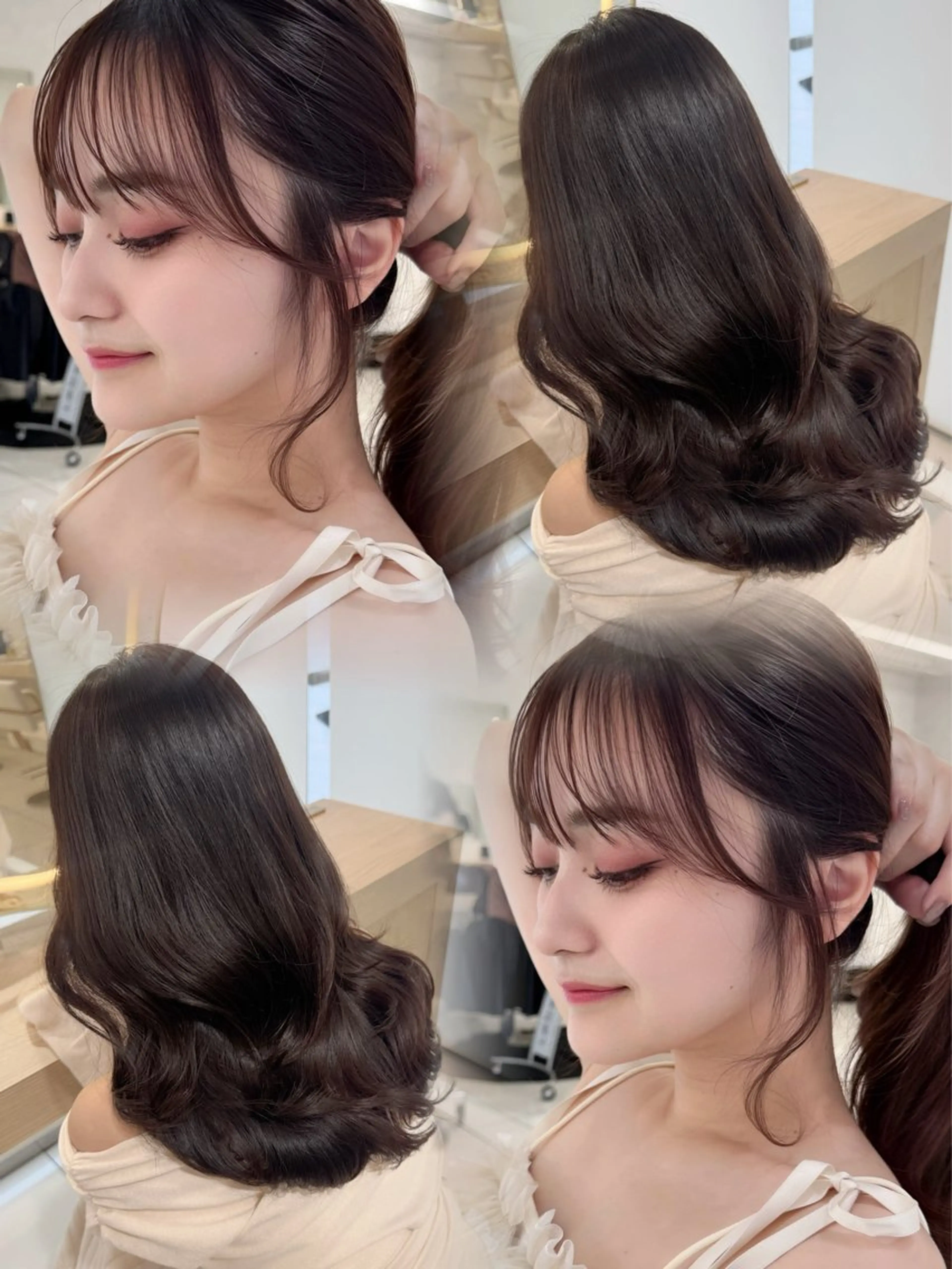 🪽前髪・お顔周りcut➕one color✨の写真