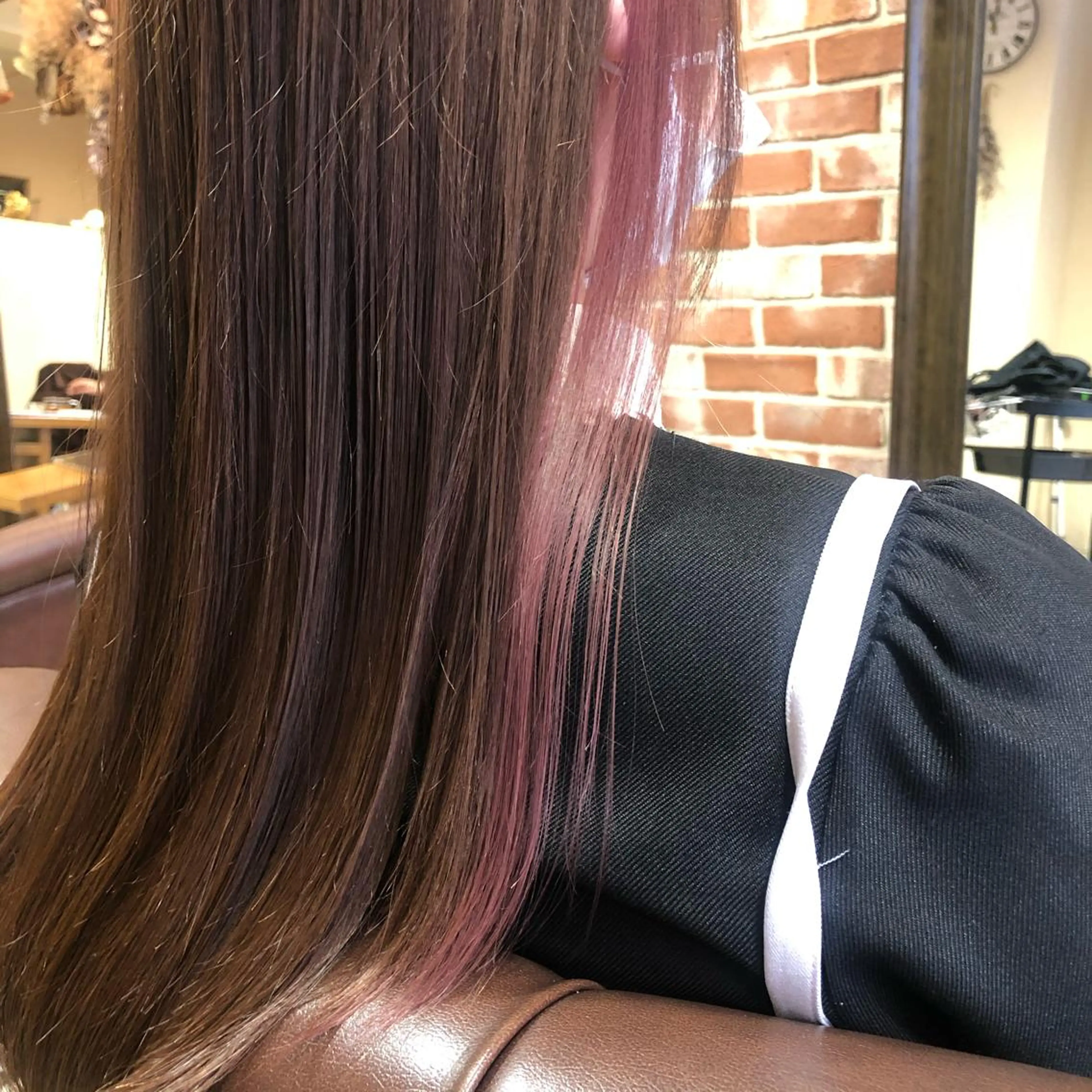 ミディアム パープルカラー ✨ミニモ限定価格◎ ブリーチ無しカラーのヘアスタイル