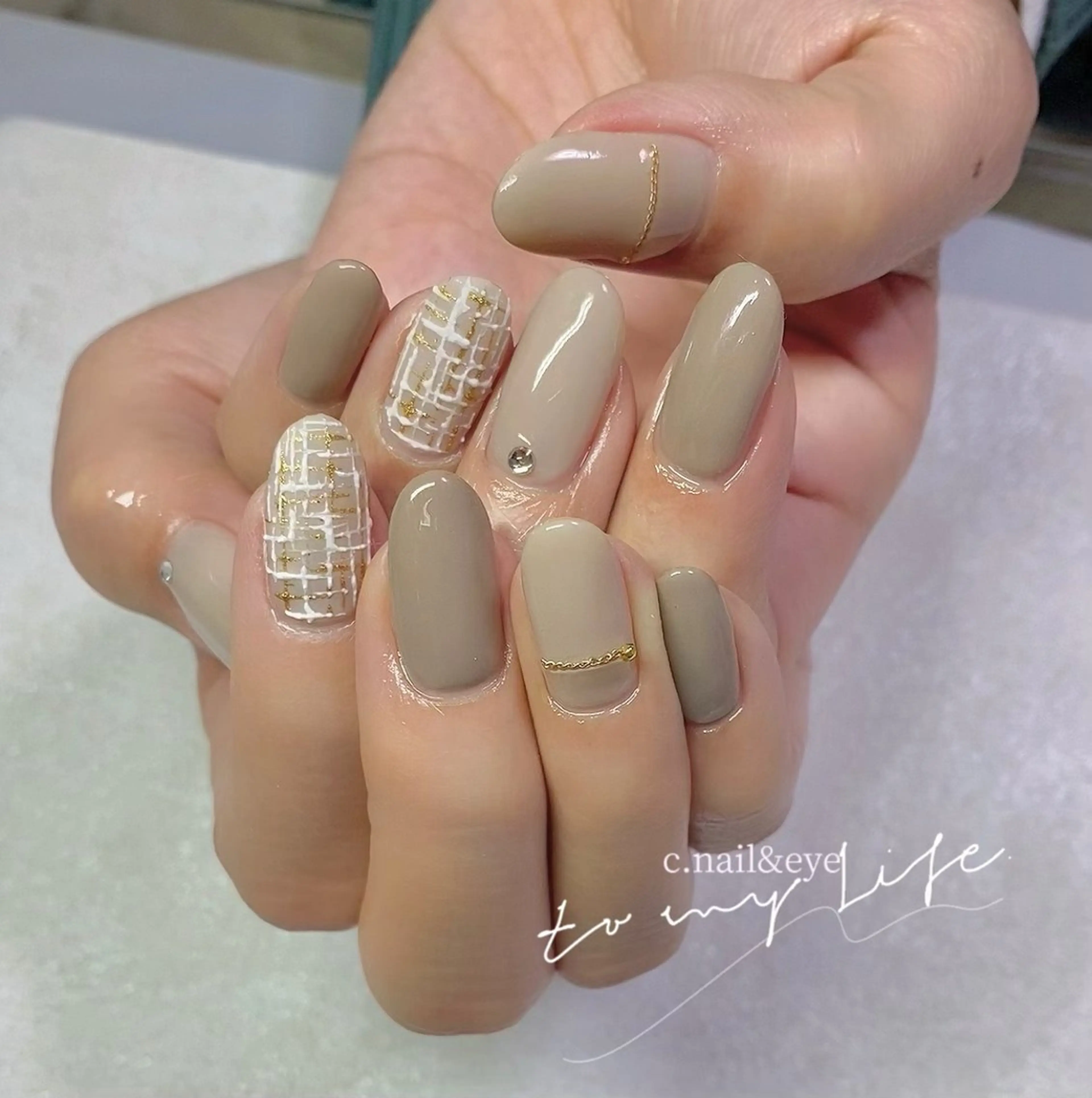 ネイル ハンドネイル C.Nail &EYE筑紫駅のネイルデザイン