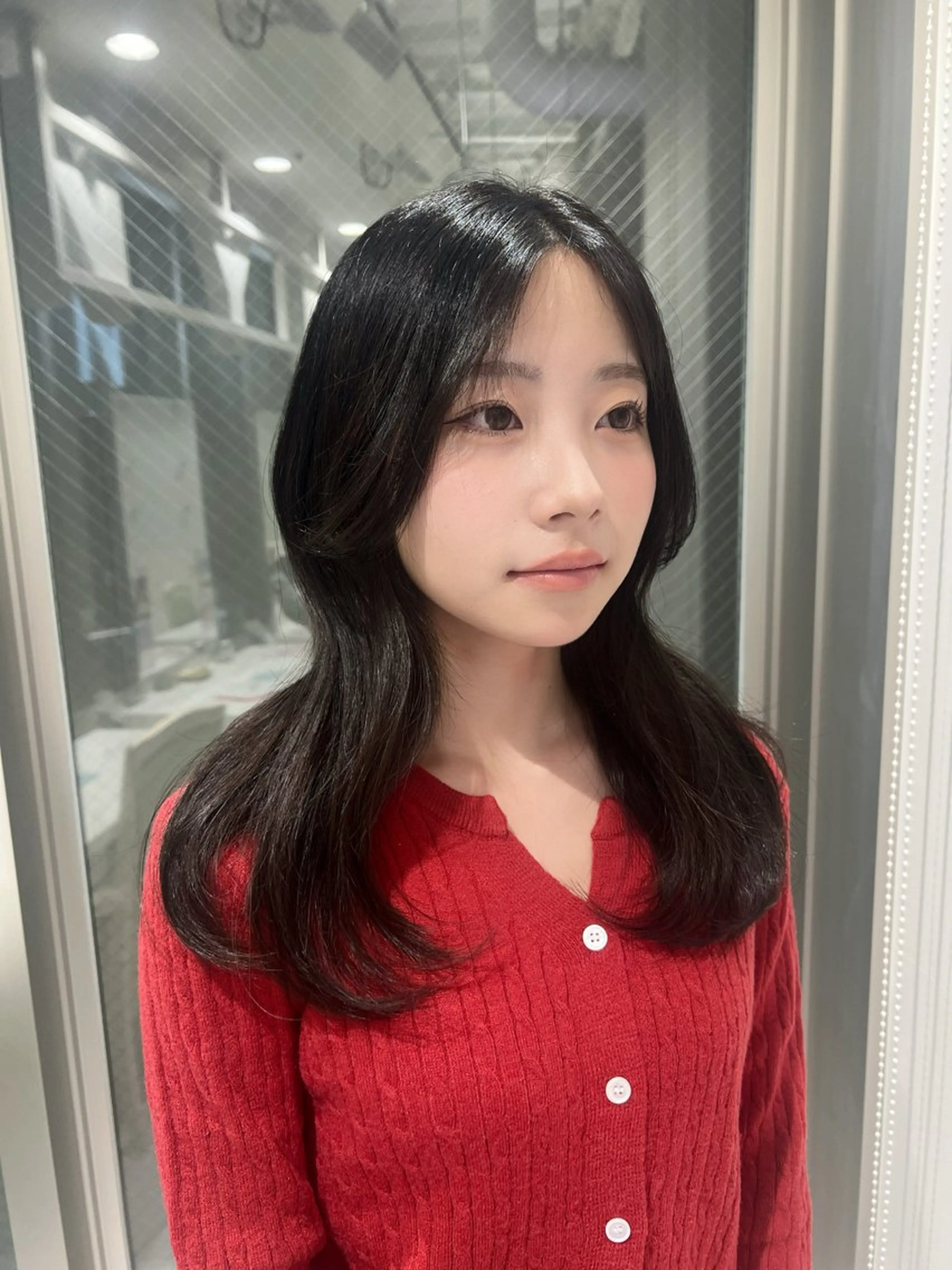 レディースカット＋イルミナカラー【ロング限定】の写真