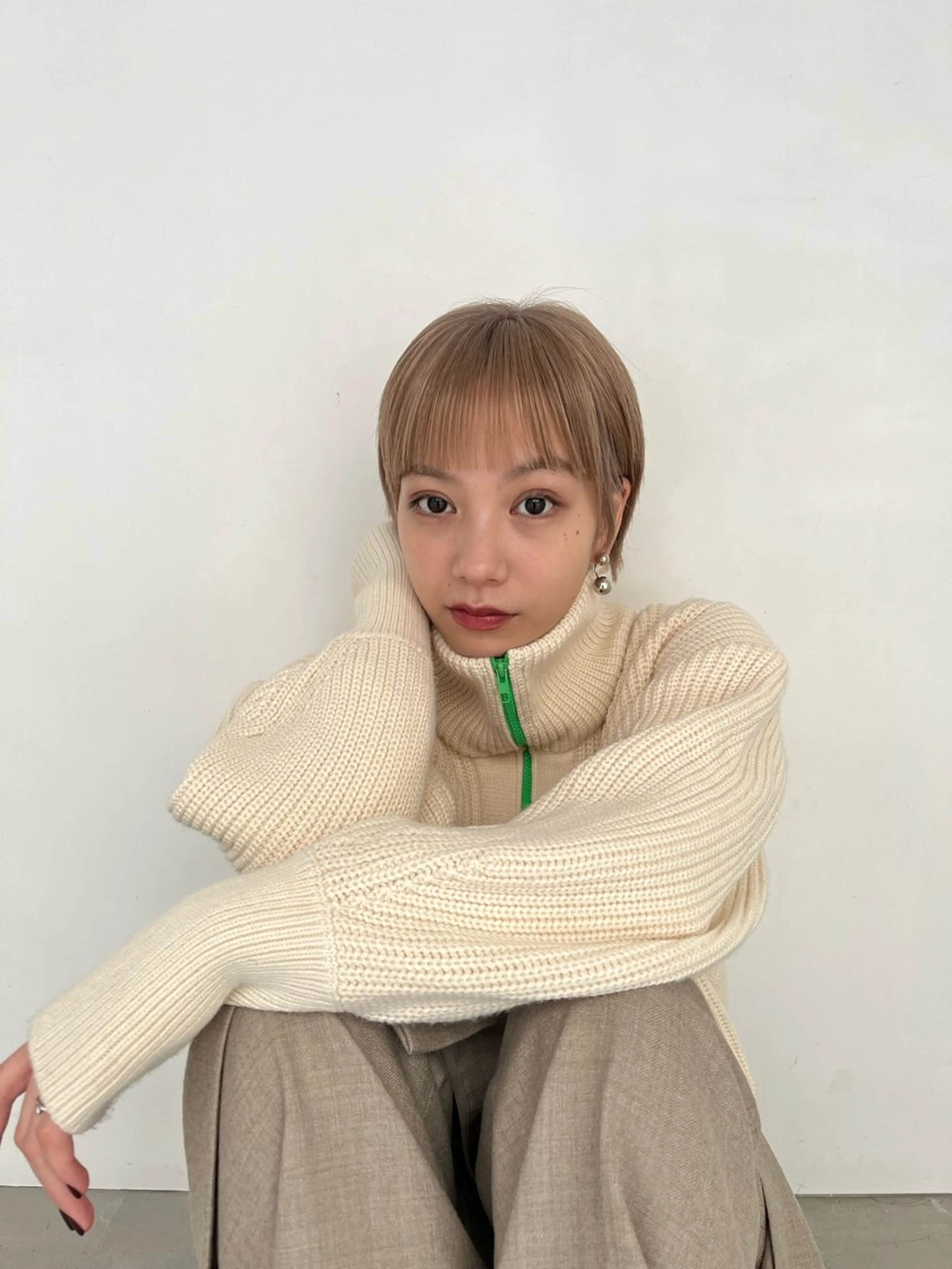 ミディアム ボブ fit　stand所属・ハルカ/ fit standのヘアスタイル