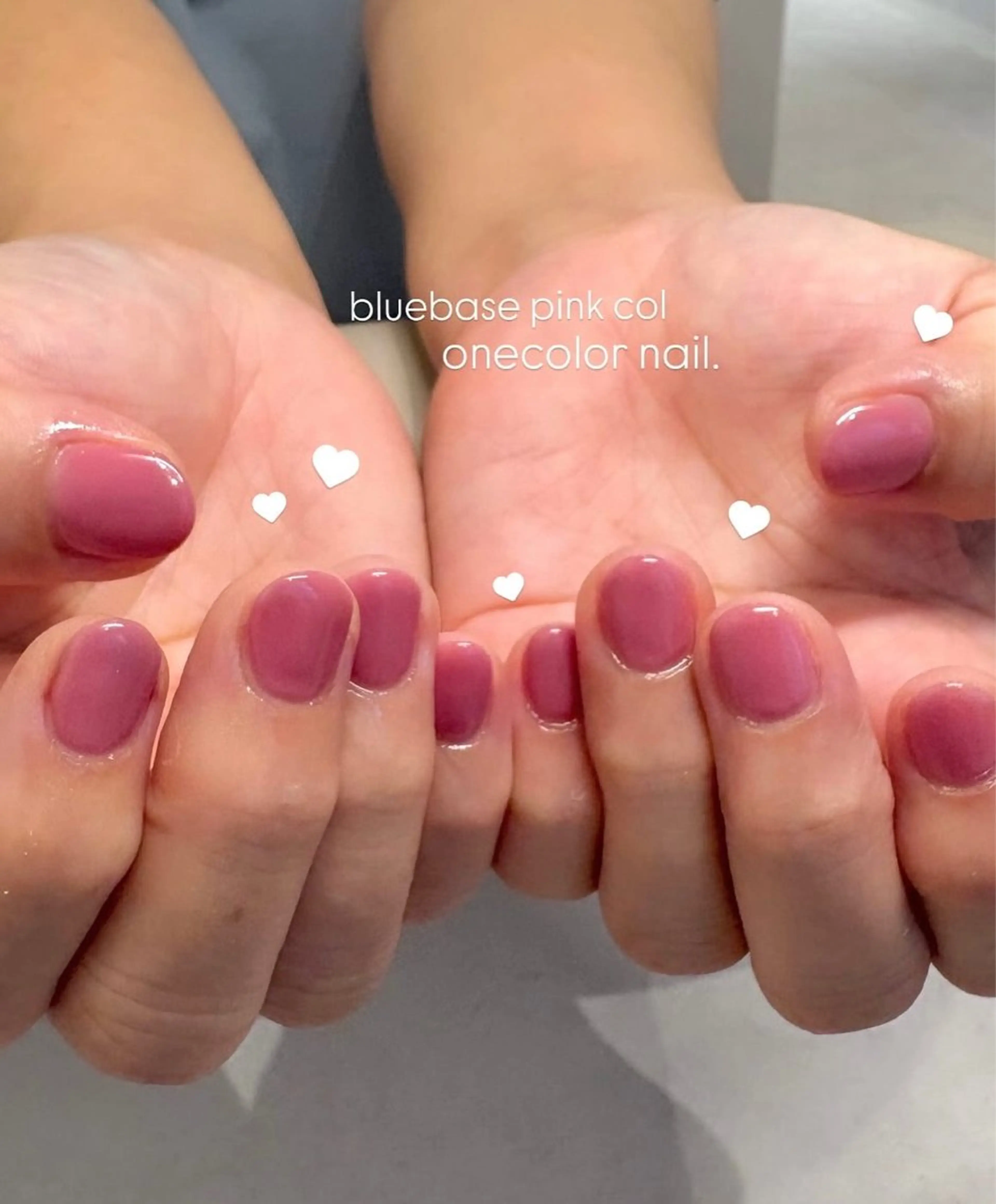 【マグネット/フラッシュも可◎】ワンカラーネイル💅(オフ込み)の写真