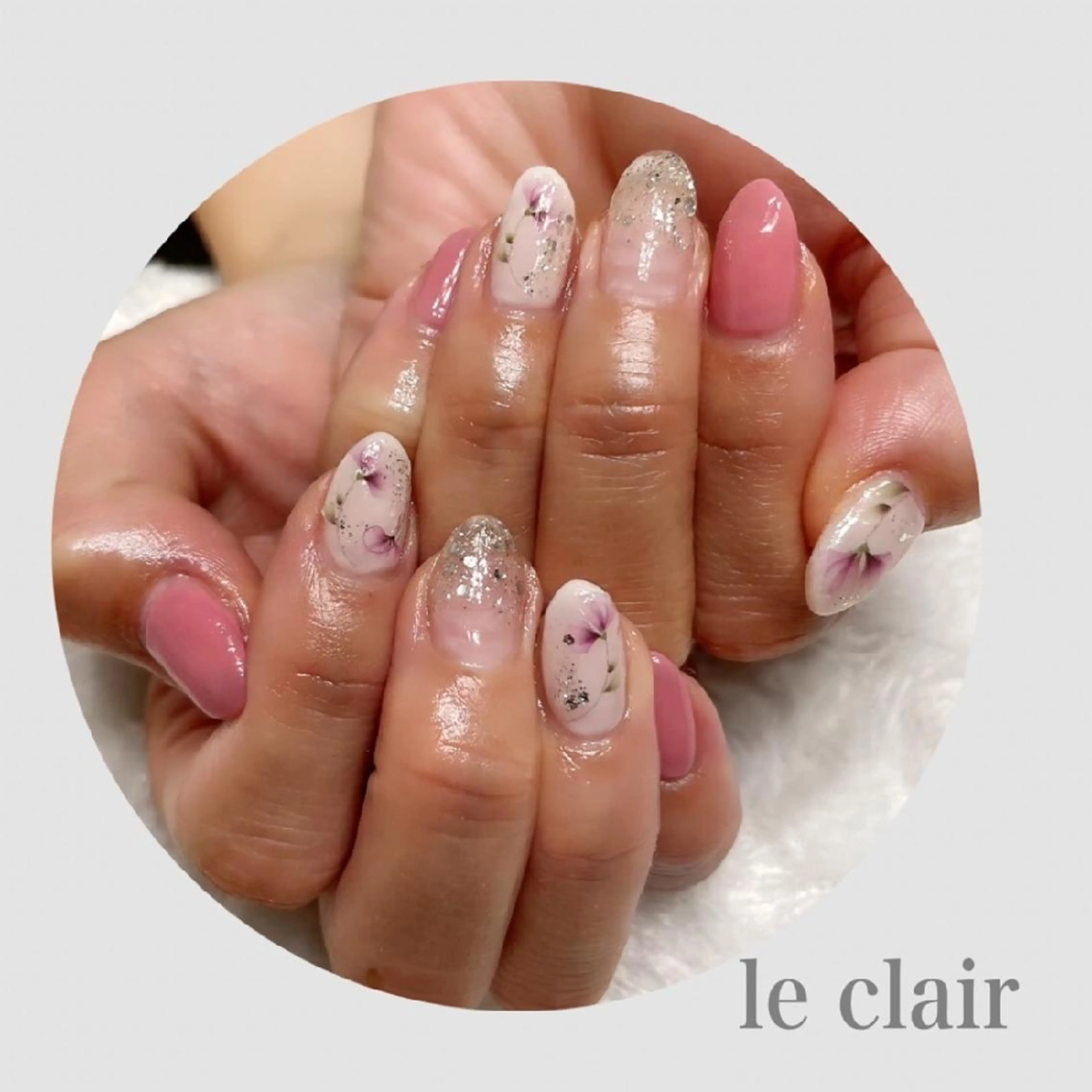 ネイル ハンドネイル le clairのネイルデザイン